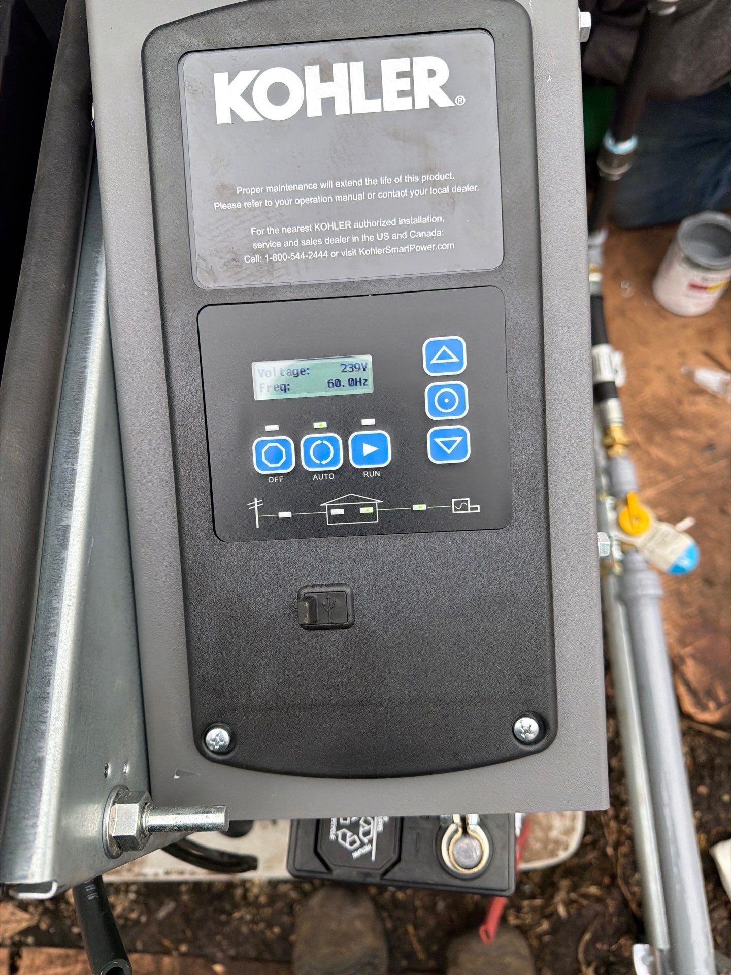 KOHLER 26RCA Whole-House Standby Generator Installation – Barrington, IL | GSHA Services, LTD by GSHA Services LTD