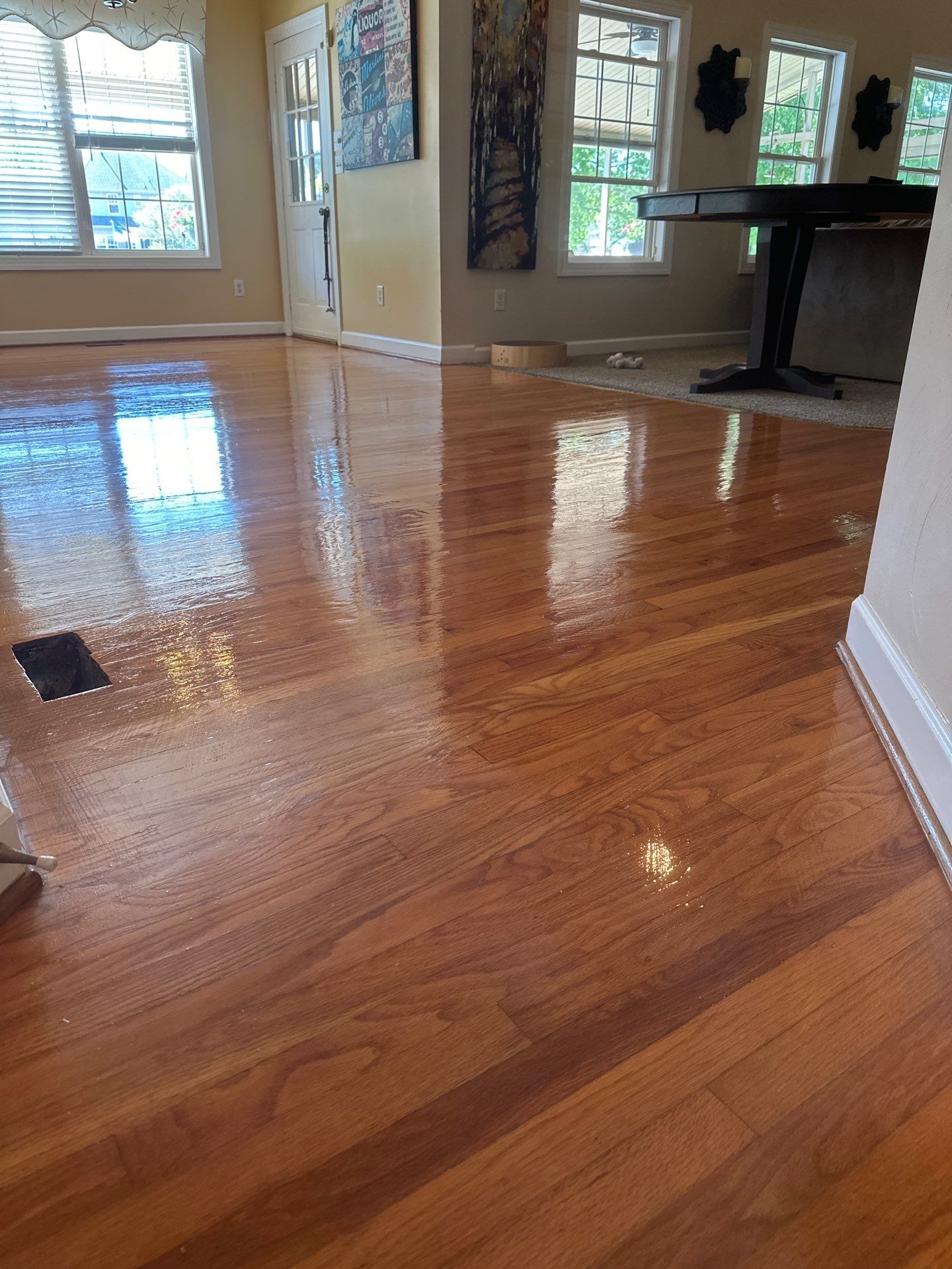 Hardwood Renewal  using Finish Em by Monster Clean