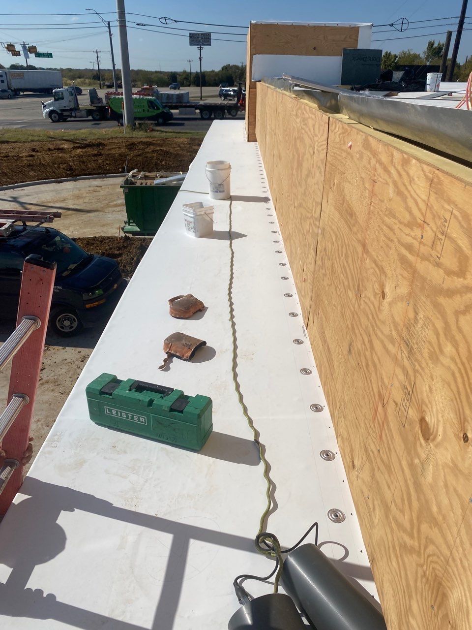Bank of America - Commercial Roofing Installation using GAF Everguard TPO by Roof Experts