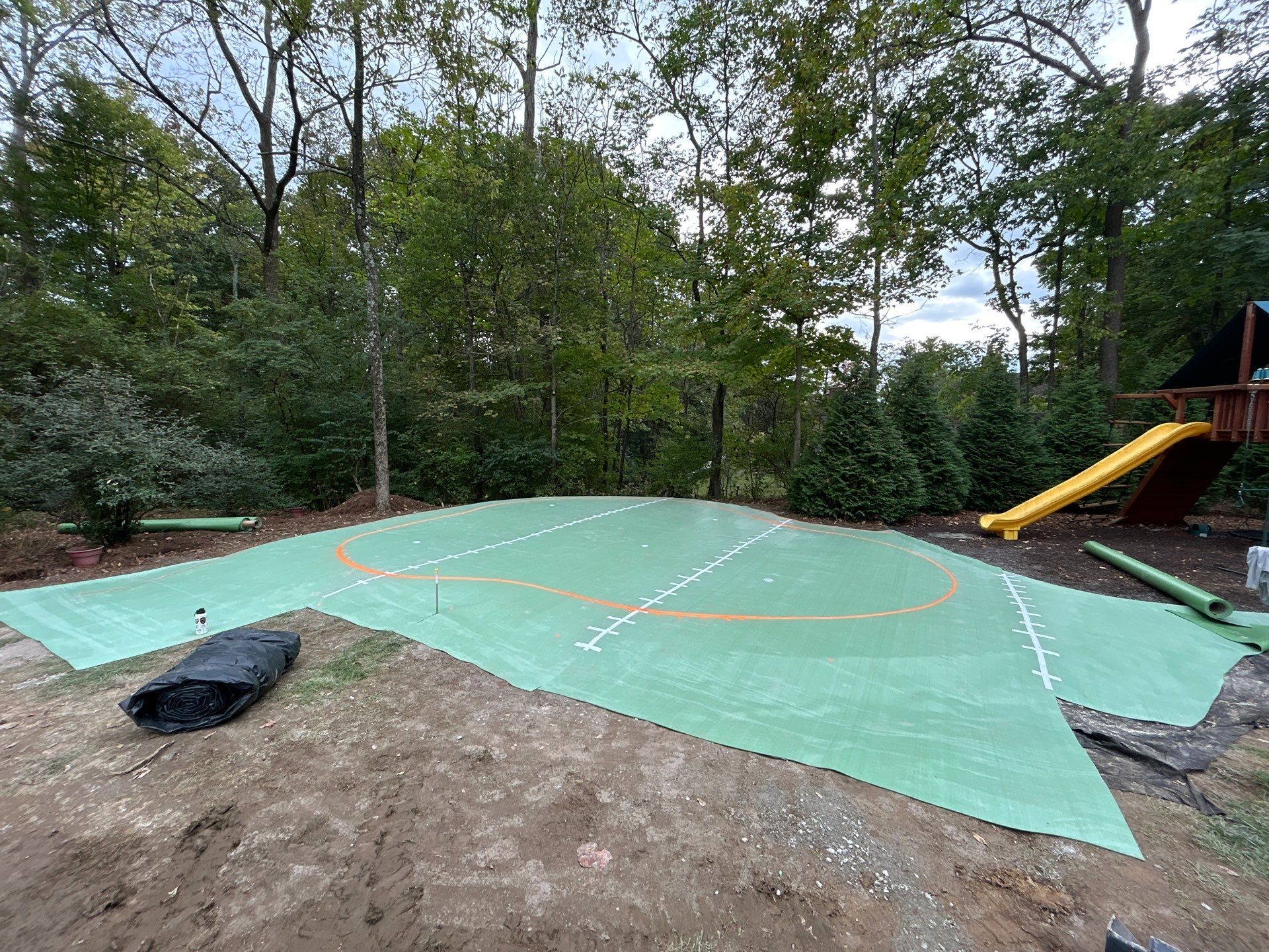 Custom Synthetic Backyard Dream in Cincinnati by Southwest Greens Midwest
