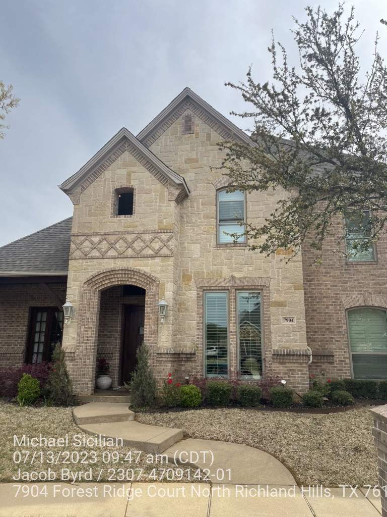 Project in North Richland Hills by Zeus Exteriors