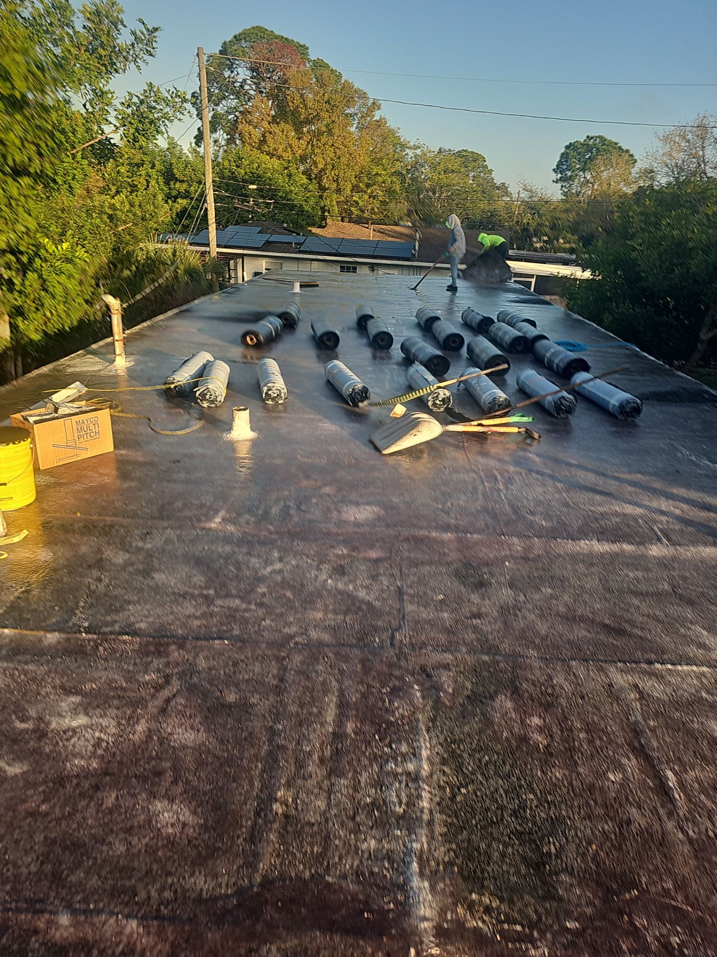 Project in St. Petersburg 33703 by Mitchell Roofing Company LLC 