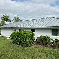 .032 Aluminum 1.5" Mechanical Seam Dove Gray by Total Roofing System The Metal Roof Experts