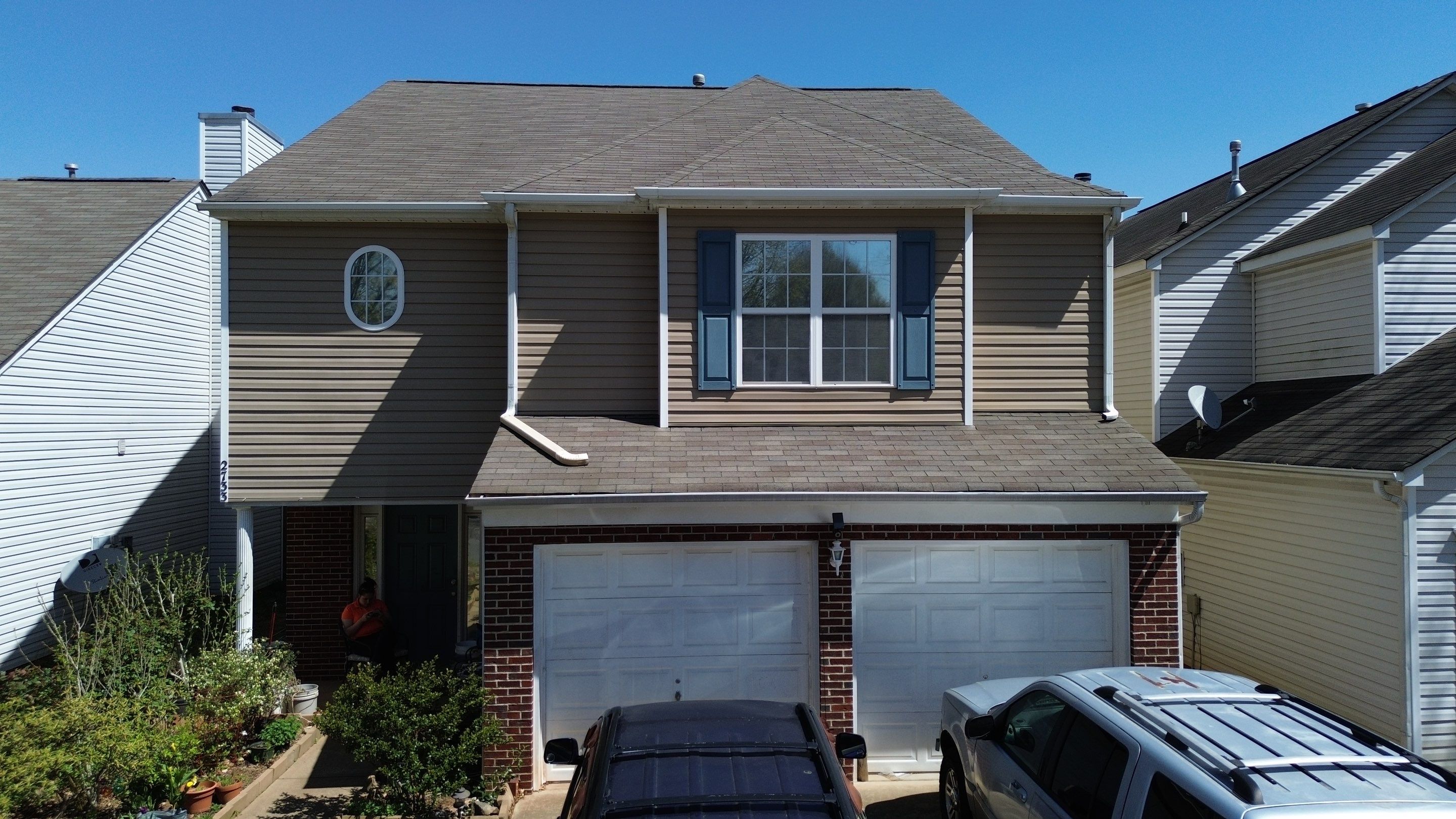 Roof replacement by hail and wind damage by Just Brilliant Restoration JBR