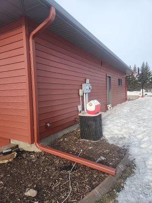 3x4" Steel Downspouts in Buffalo