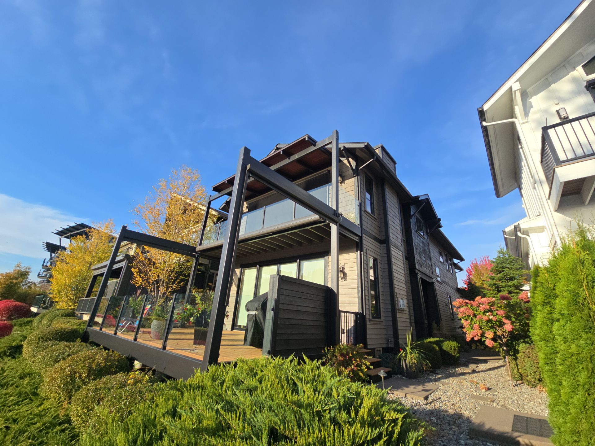 Exterior Repaint On Waterfront by Coeur D Alene Painting Group