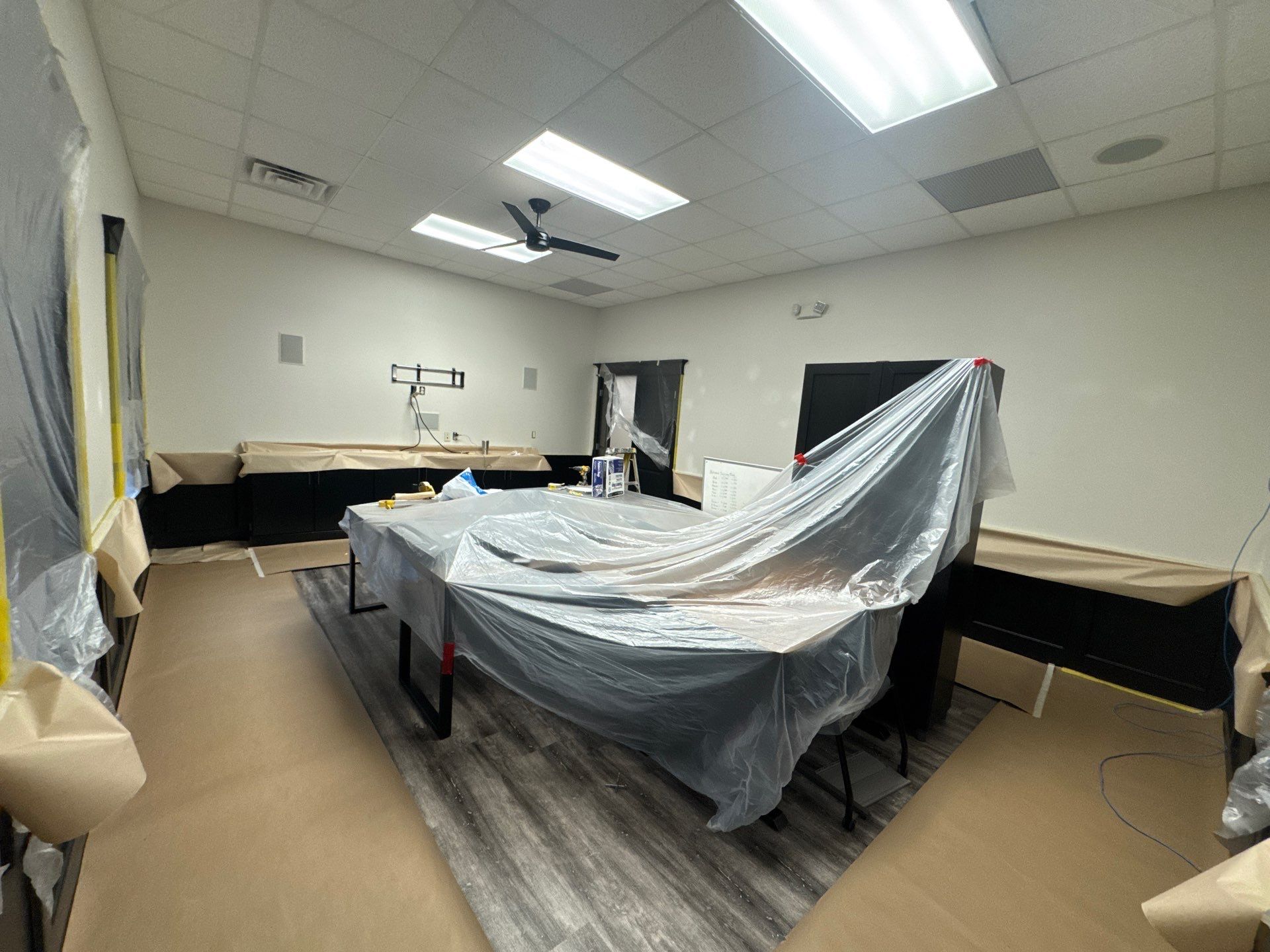 Classic Holdings – Elwell | Ankeny Commercial Interior Repaint in SW Agreeable Gray by Midwest Paint LLC