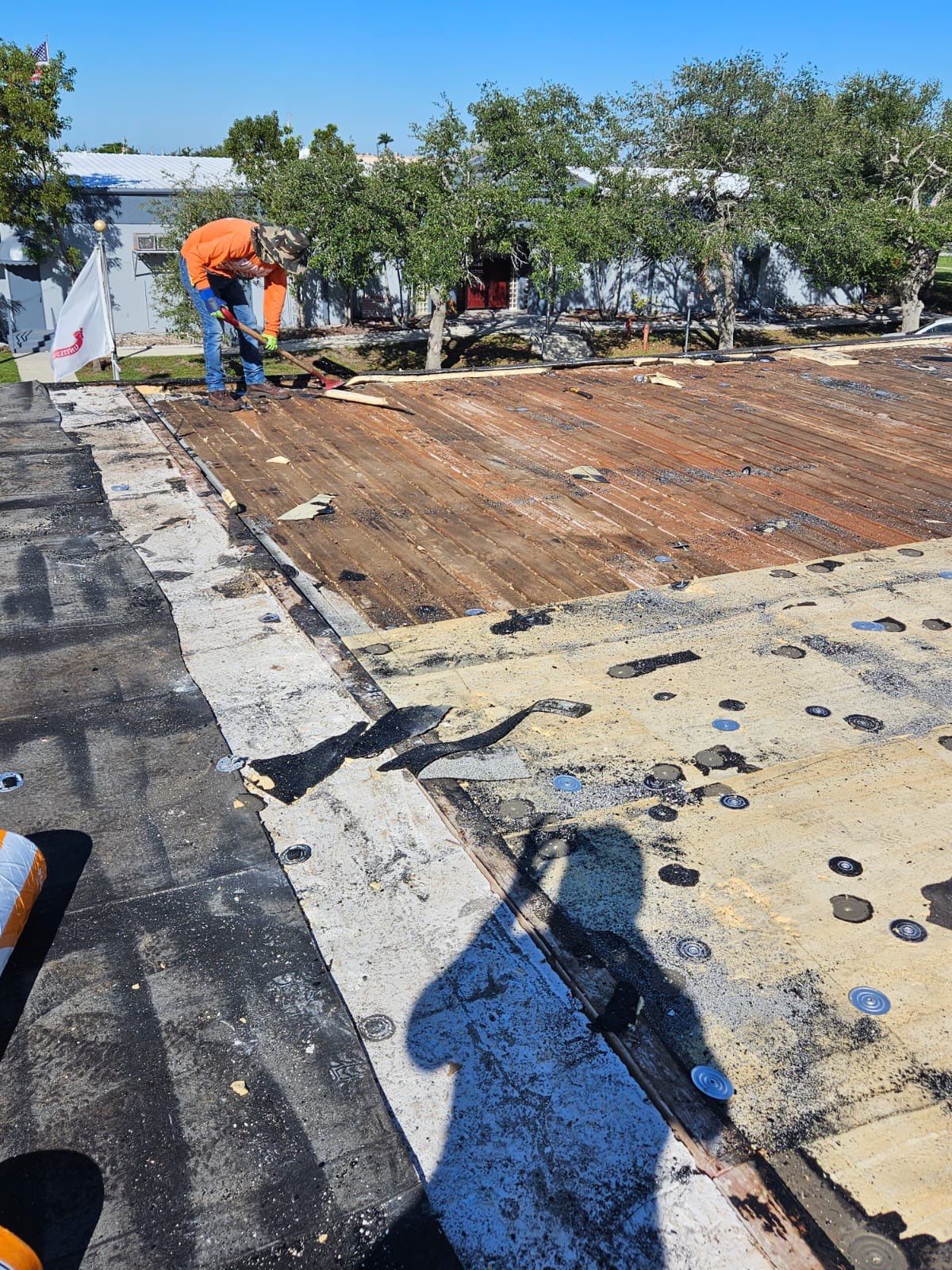 Commercial Roofing Installation using BUR by Four Peaks Roofing