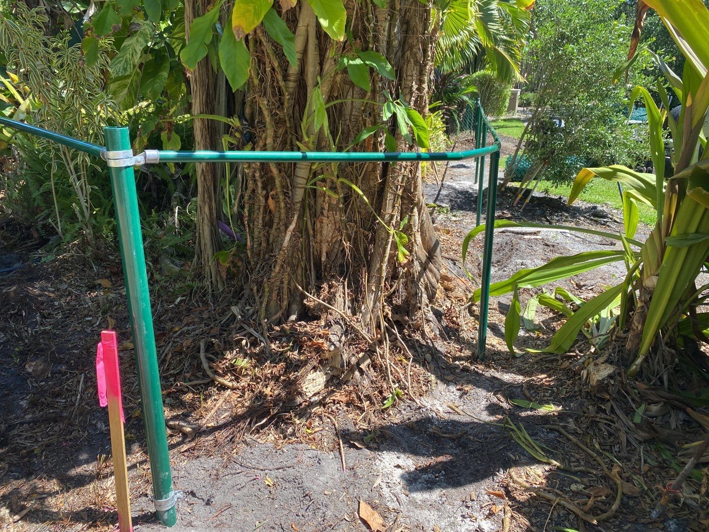 Siesta Key, FL 4ft. Tall Green Chain-link Fence by Asap fence and gates, LLC