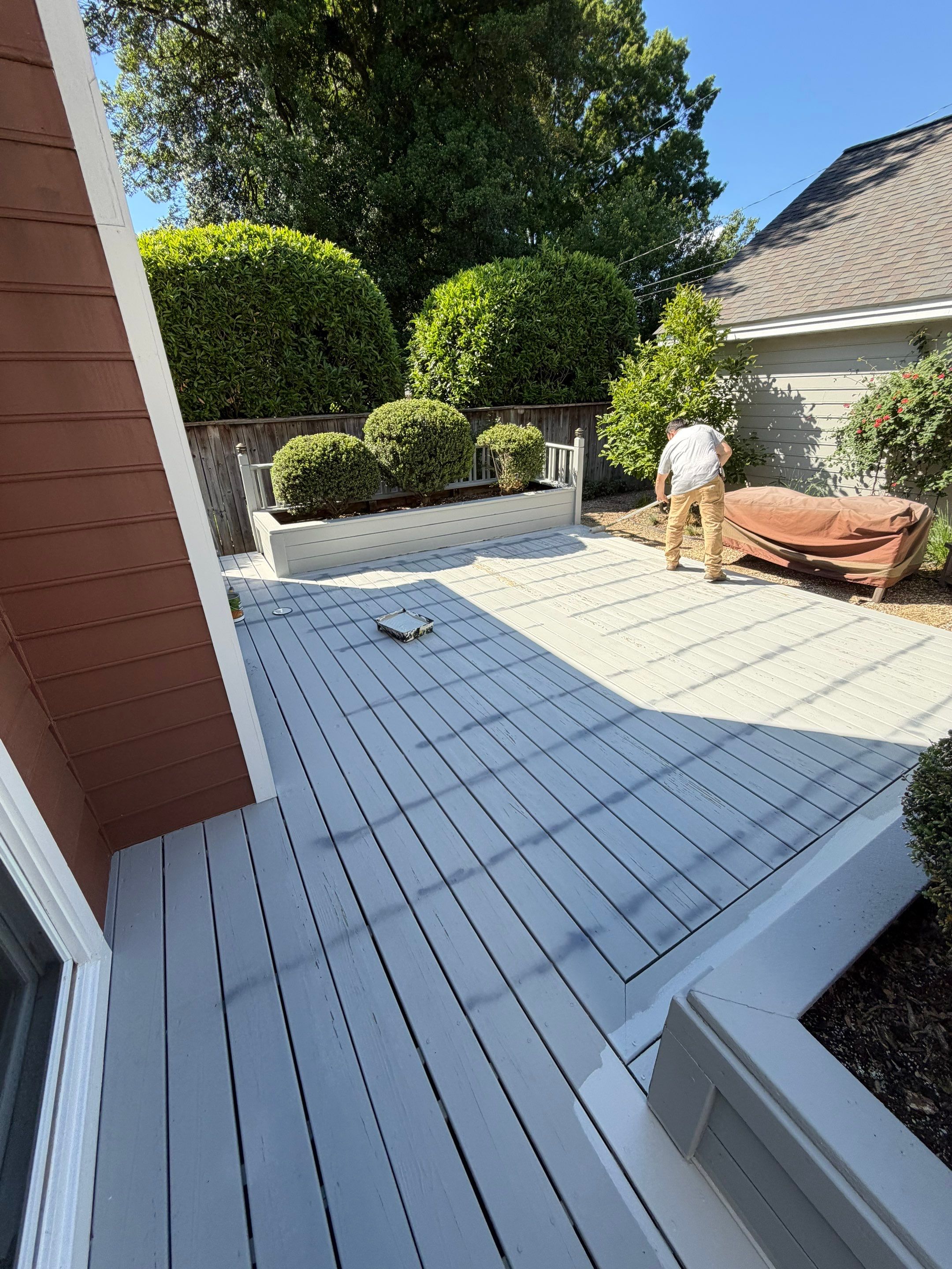 Deck and Fence Powerwash and Staining in Richmond, VA by Graystone Group