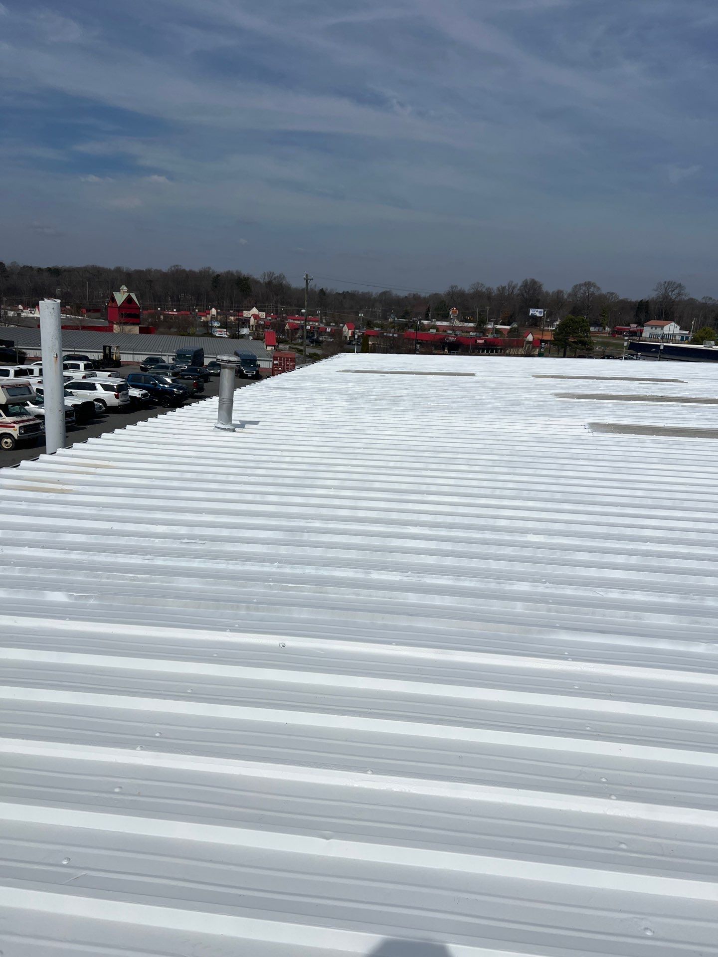 Acrylic Coating  by Just In Time Roofing and Restoration