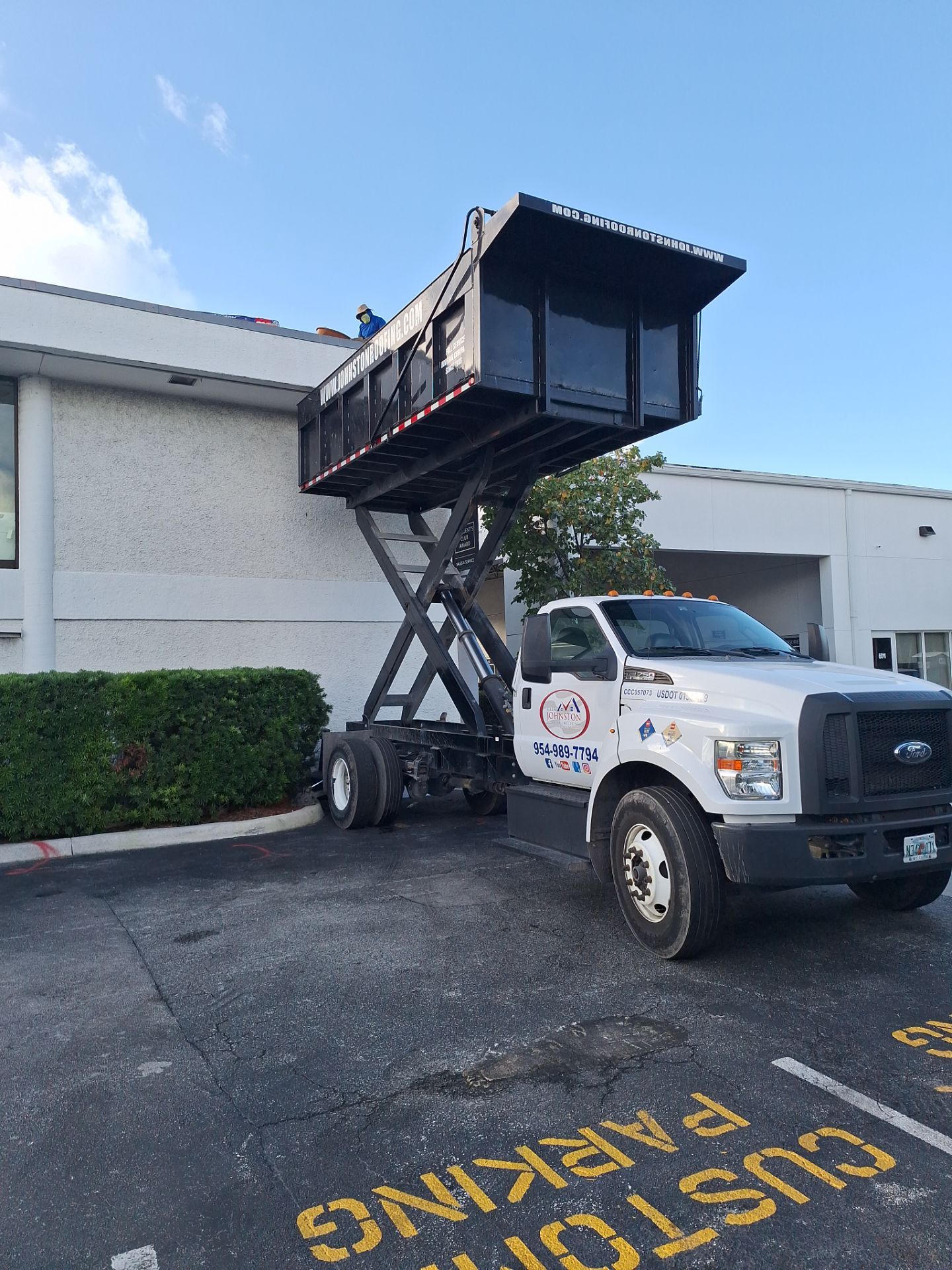 COMMERCIAL REROOF GAF TPO EVERGUARD 60 MIL SMOOTH WITH 1-1/2" INSULATION by Earl W. Johnston Roofing