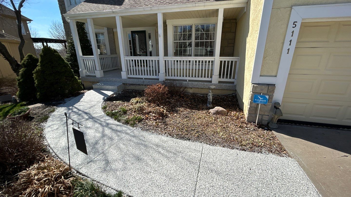 Patio using Cabin Fever by Select Painting, Coatings & Garage Cabinets