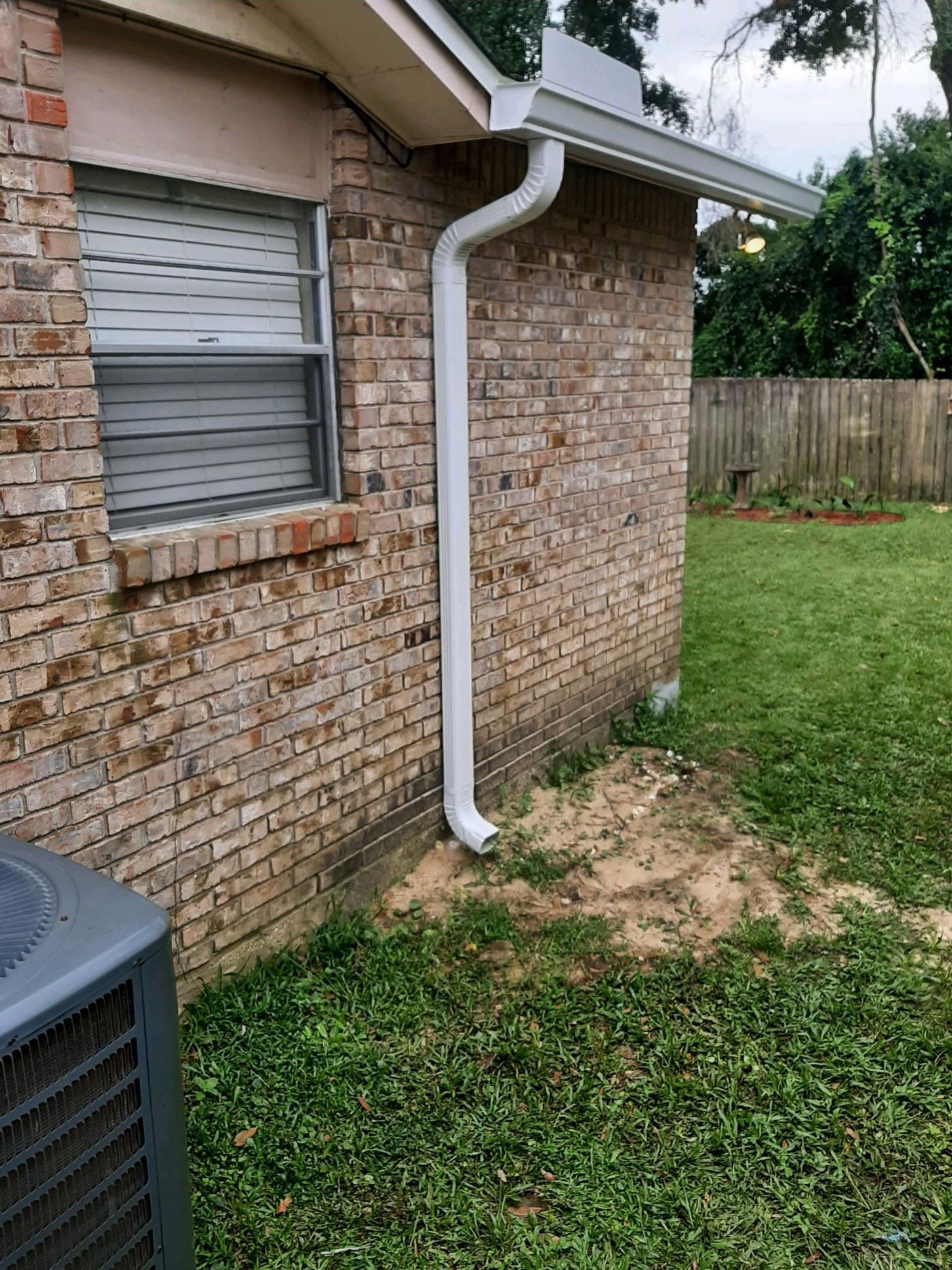 Gutter Installation using K-Style Seamless Gutters by Gutter Professors