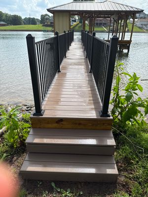 Dock using Wood Sealant