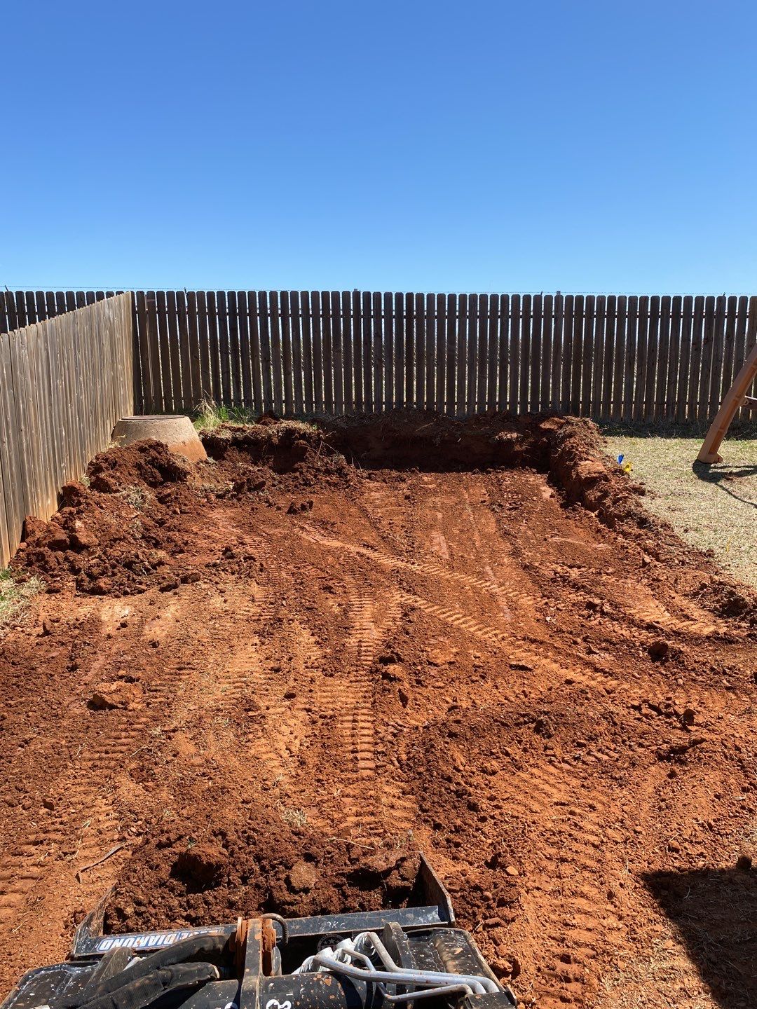 Retaining wall / Playground by Clays Services Inc