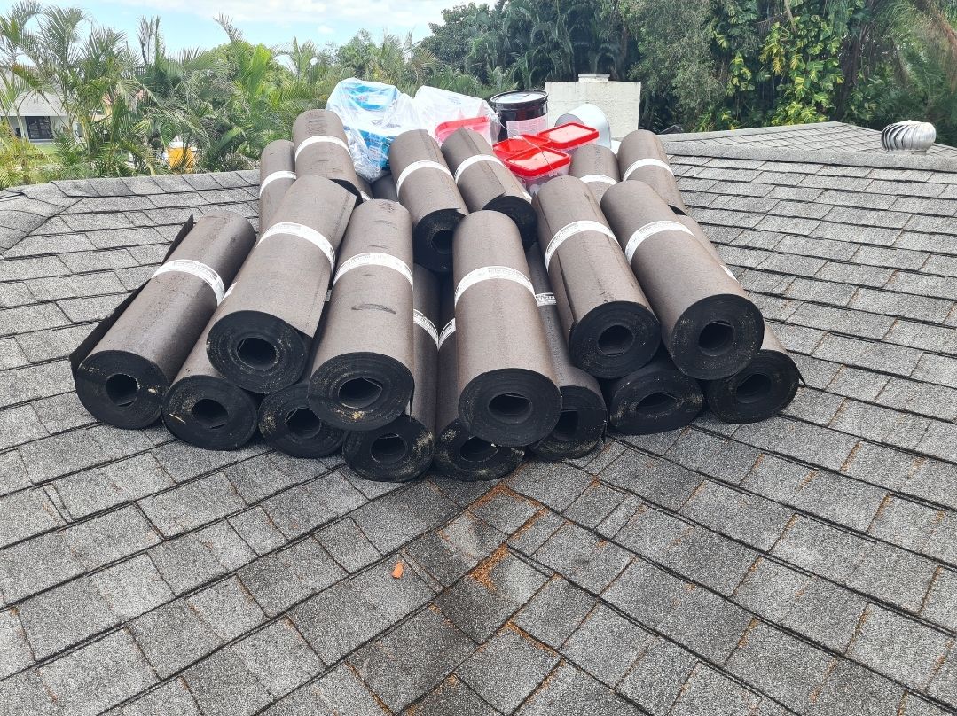 Residential Roofing Installation using 1" Nail strip metal roof by BLUES BROTHERS ROOFING