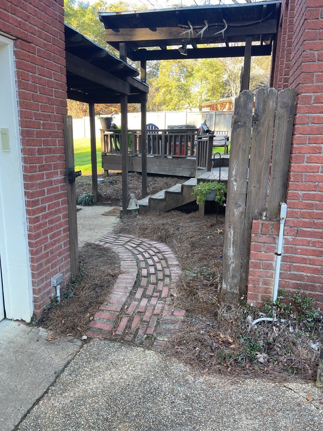 6ft Cedar Good Neighbor Fence 6x6 by Roberson Construction LLC