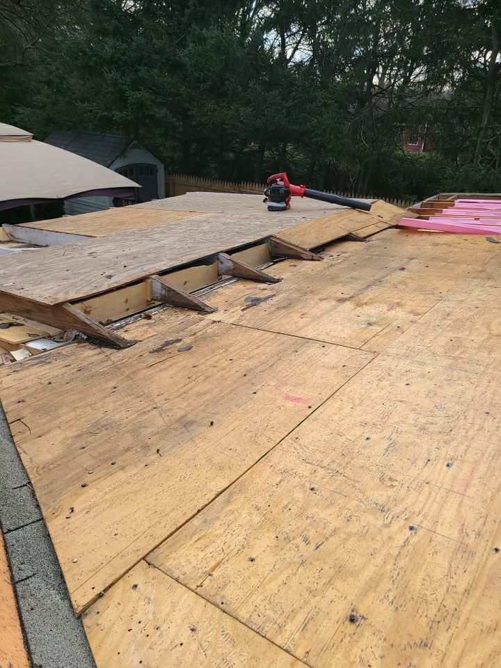 Residential Roofing Installation using Owens Corning TruDefinition Quarry Gray by A Plus Exterior