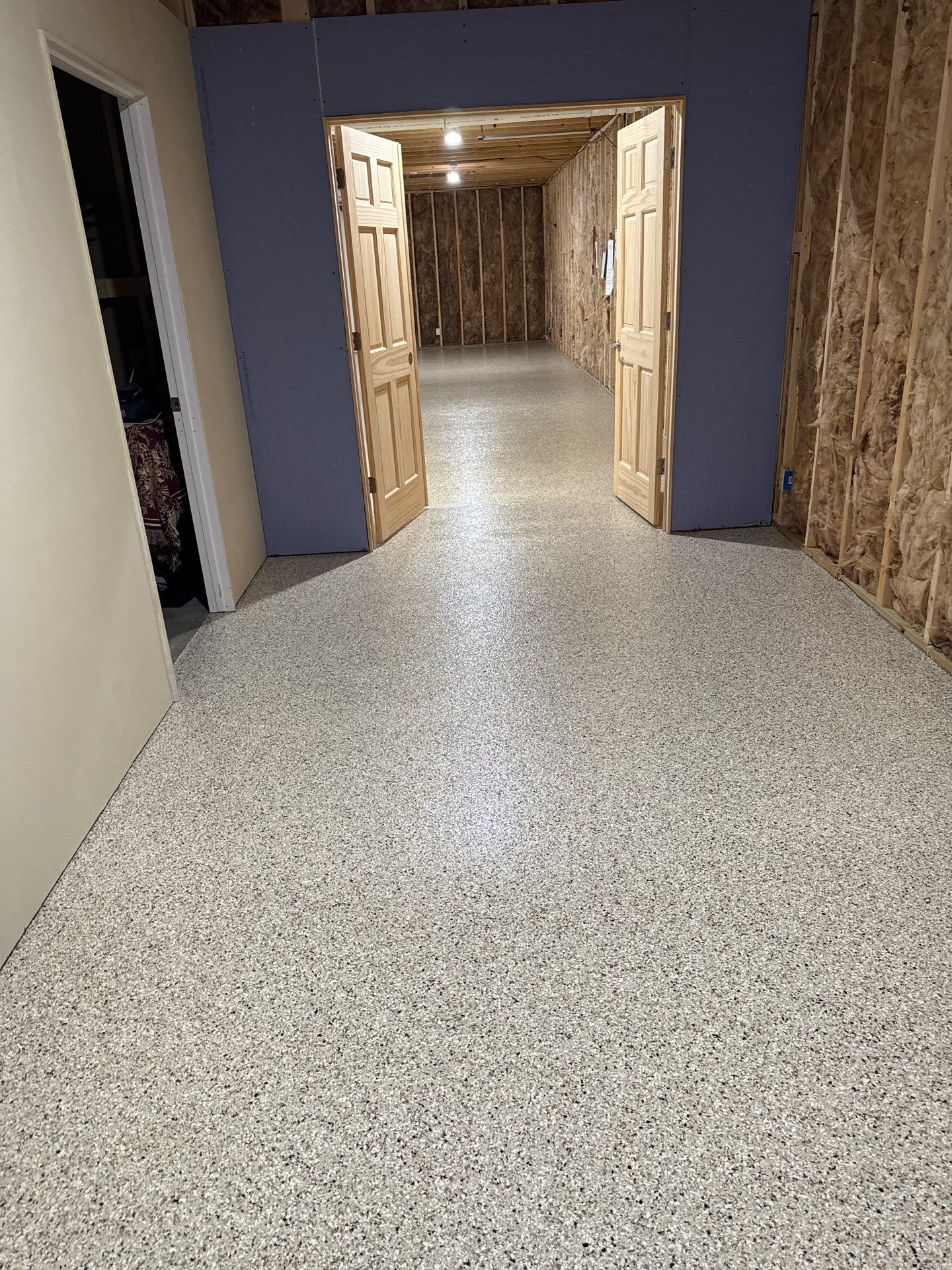 Shoreline Basement Floor Coating by Level 10 Coatings