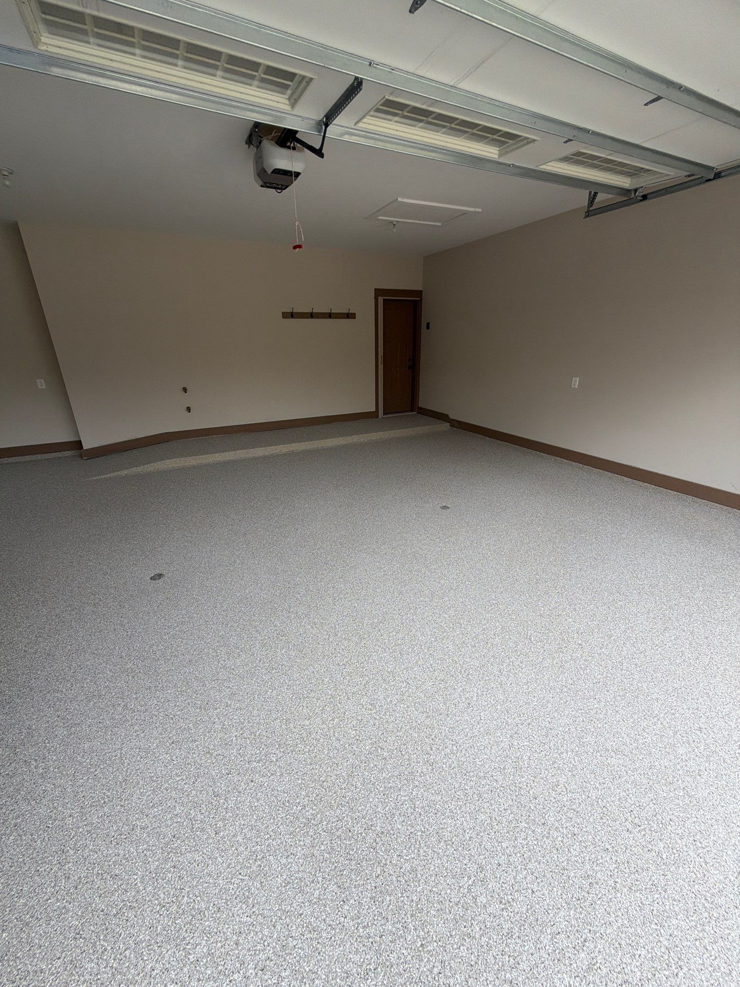 Garage Epoxy Flake Floor - Montague MI by Gordon Painting