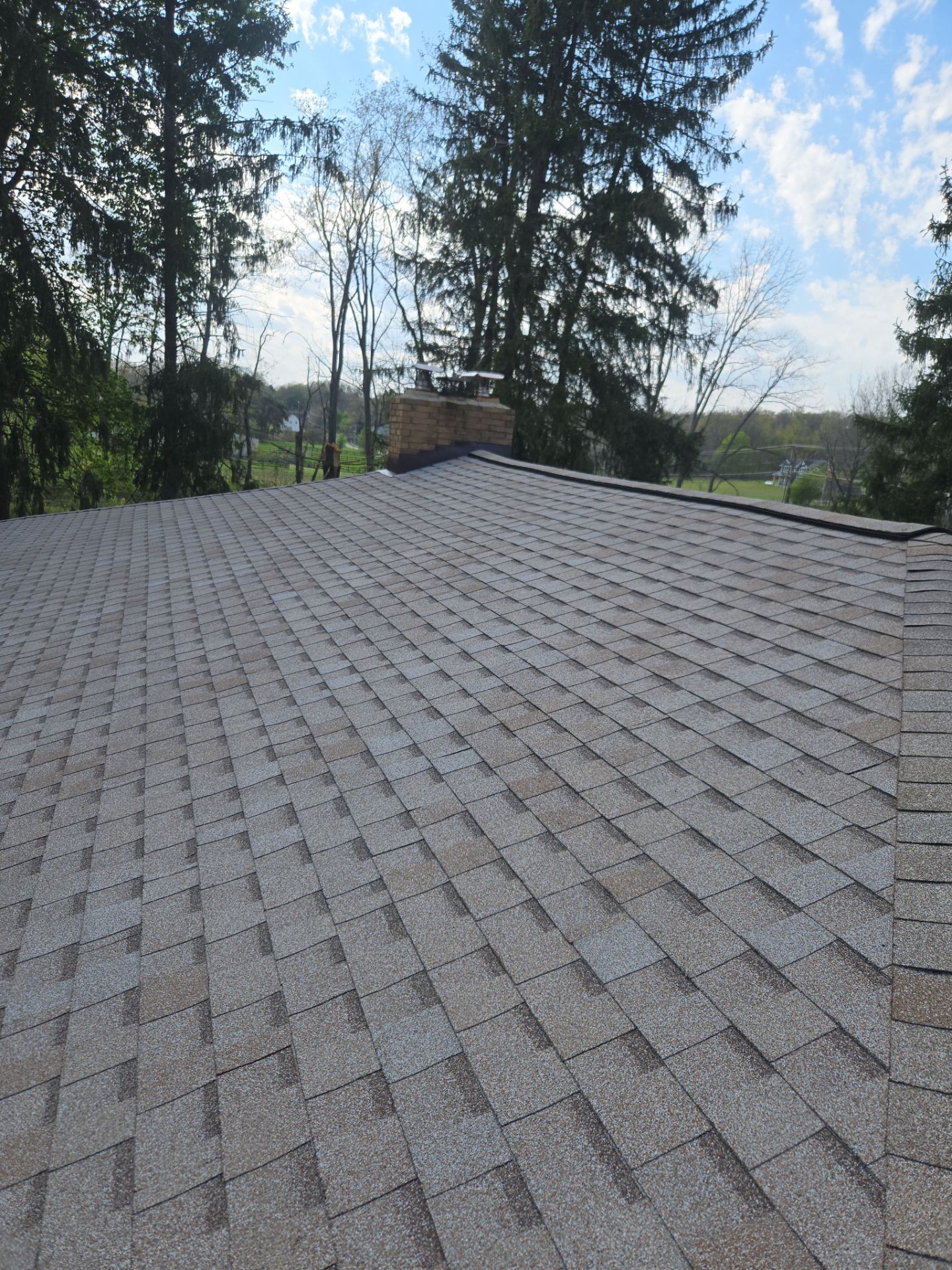Todd R: Atlas Pinnacle, Color, Tan Mist, Drip Edge, Color, Musket Brown by Eagle Eye Roofing
