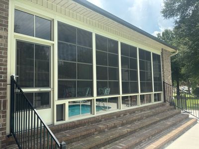 Poolside Screen Under