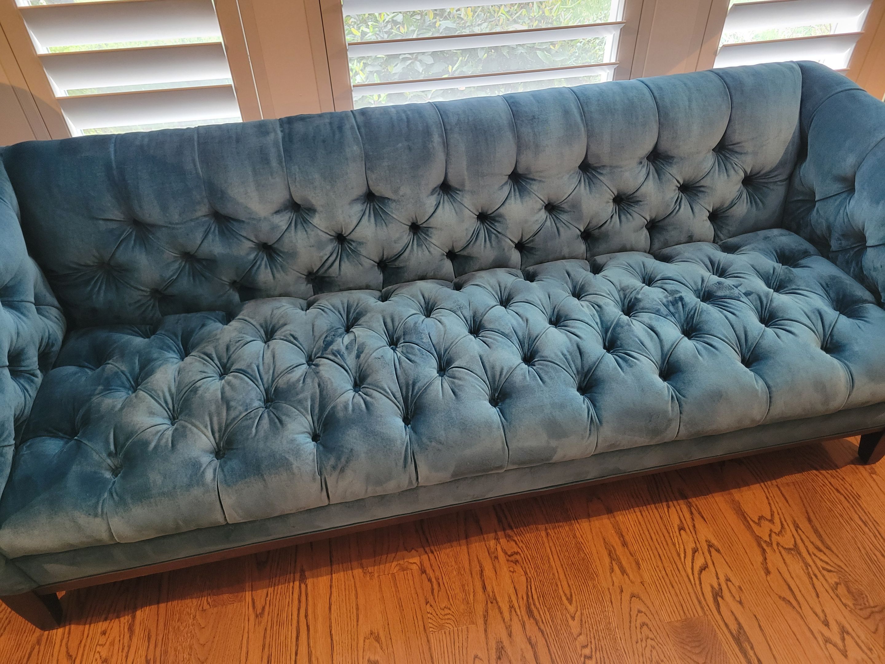 Upholstery Cleaning of a Velvet Sofa by Ardent Carpet Restore LLC