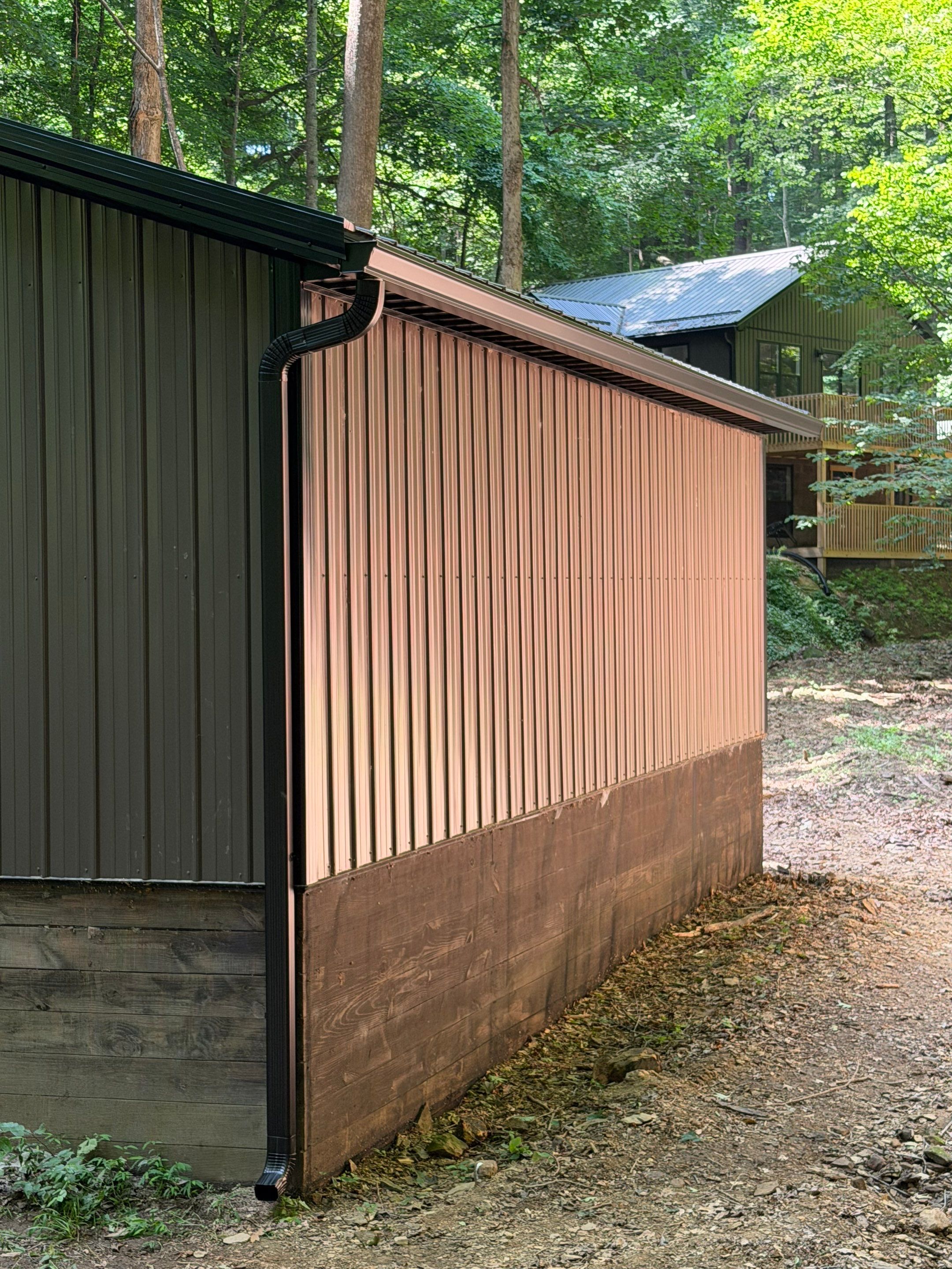 Detached Garage Metal Roof Restoration in Sugar Grove, OH by BZ Exteriors