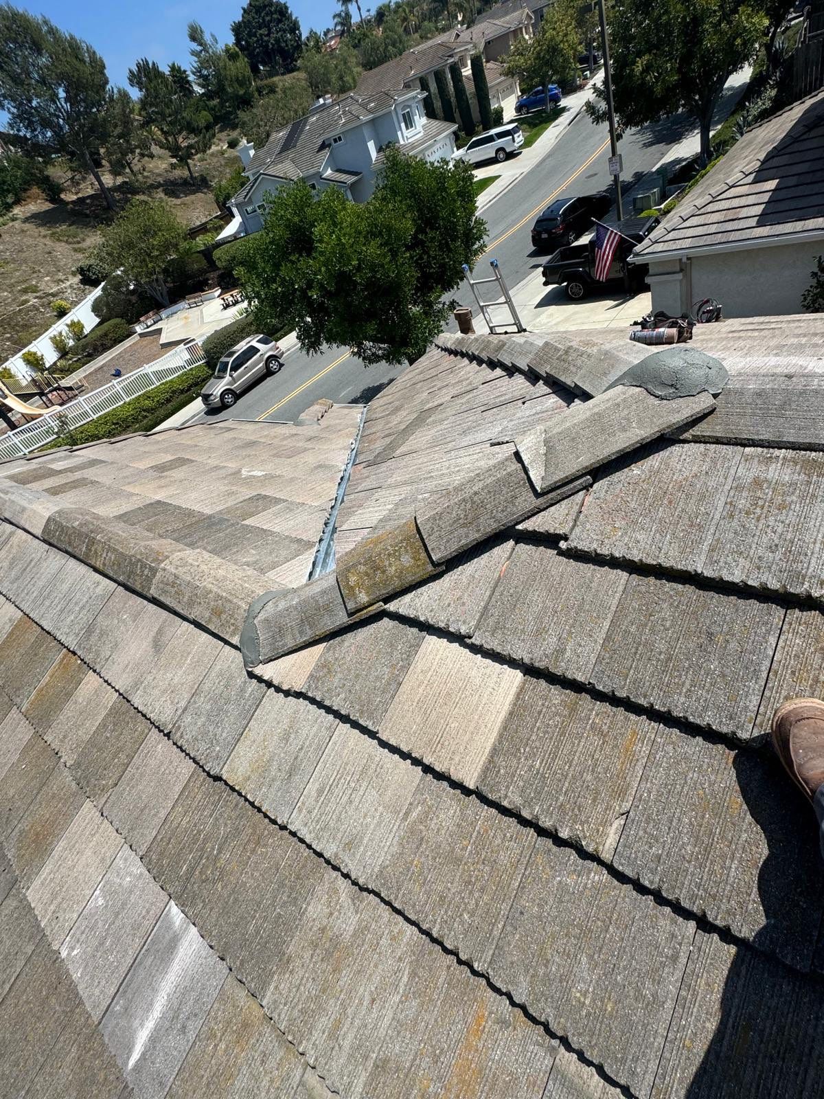 Oceanside Tile Roof Lift & Lay – LifeTile Underlayment Replacement by Zenith Roofing Services