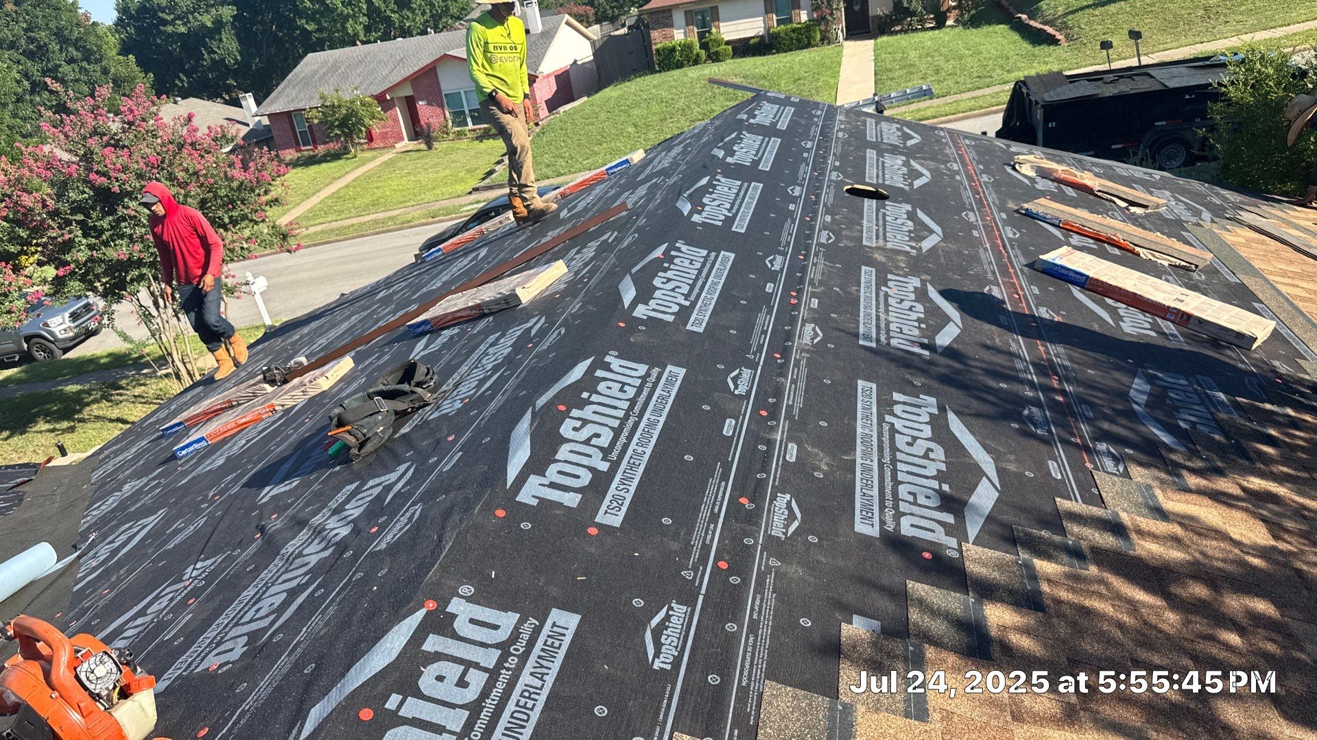 Project in Garland by Rhino Roofing and General Contracting, LLC