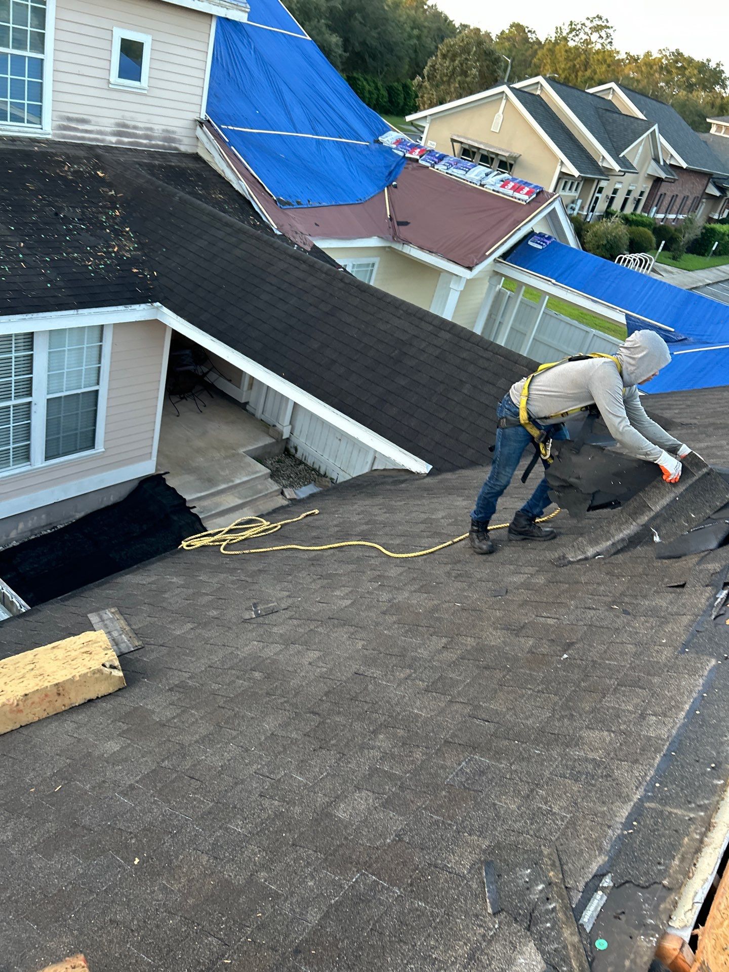 Project in Gainesville by True Force Roofing