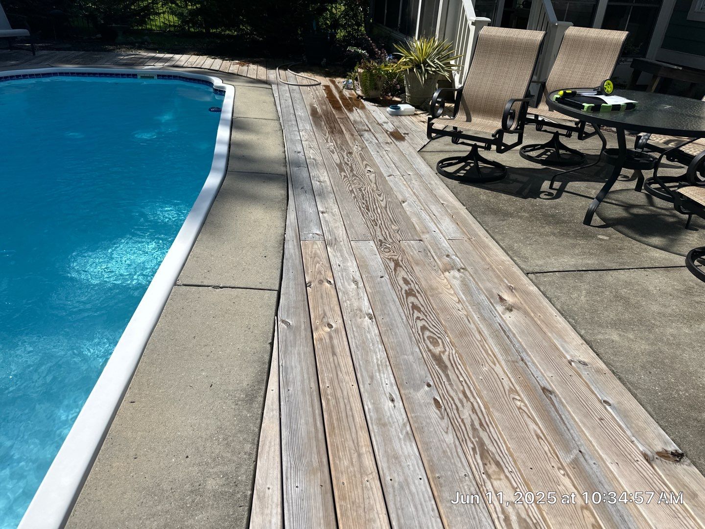 Pool Deck using Concrete Sealant by DuraSeal