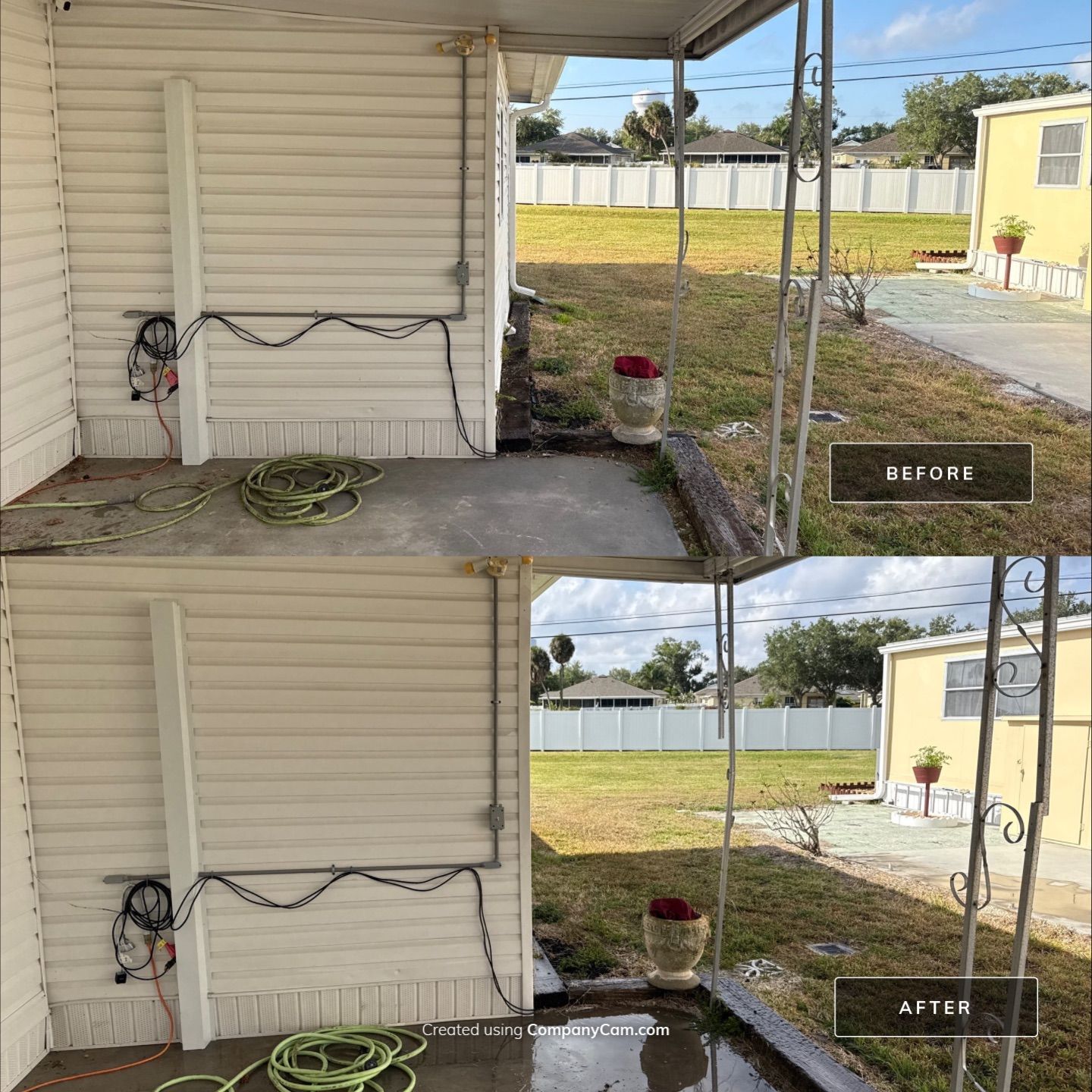 Mobile Home Soft Wash & TPO Roof Cleaning in Leisure Lake Mobile Home Park – Palmetto, FL by Sunshine AquaWash