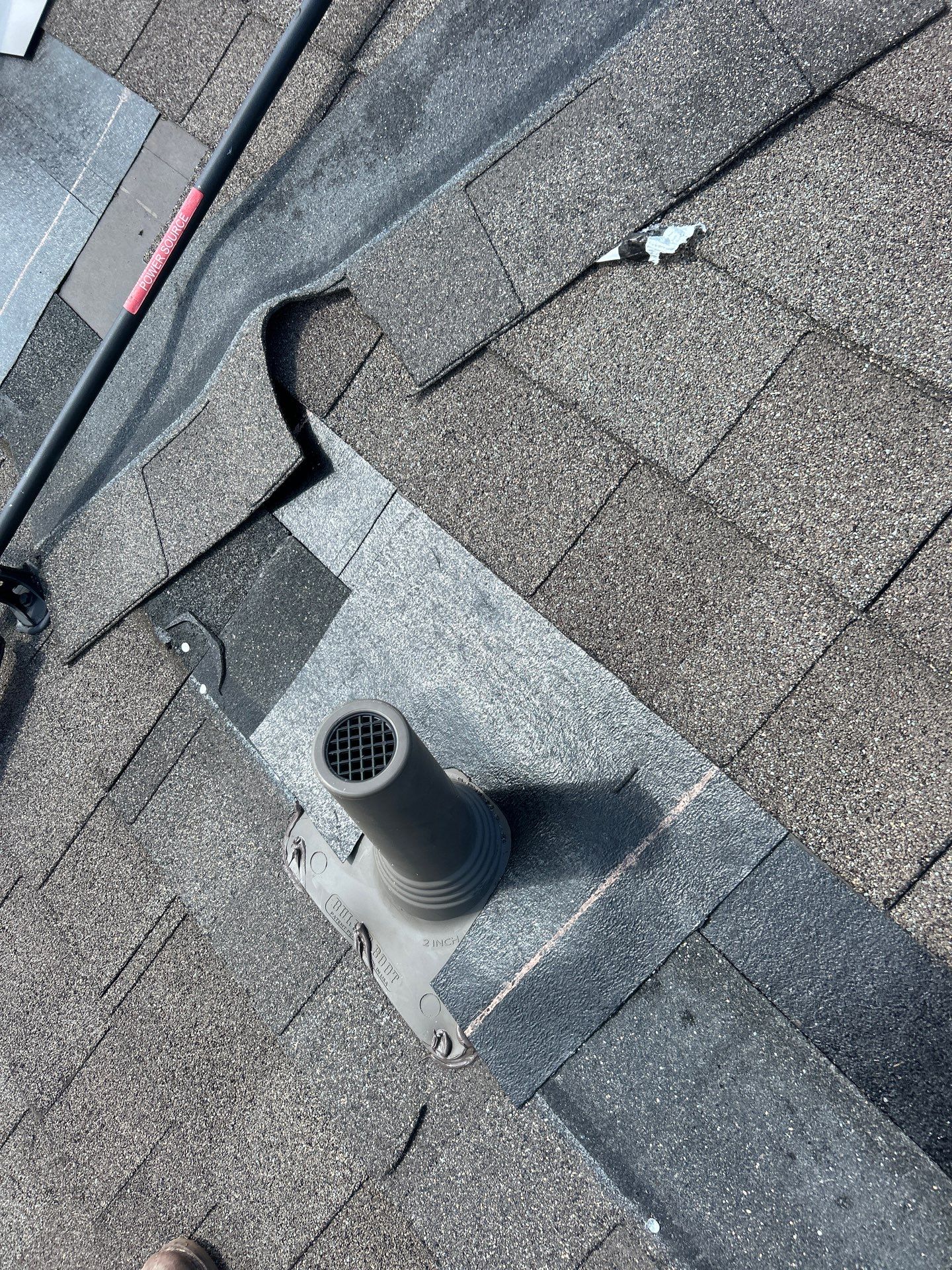 Hail Damage using Owen's Corning Duration (Lifetime) Shingles by Roof Repair Company