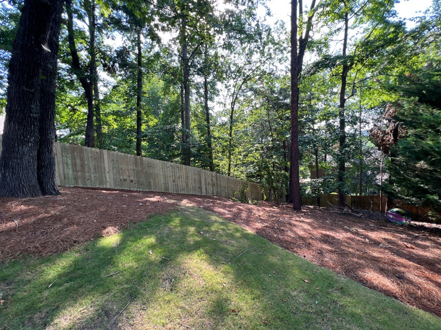 Greystone - Traditional Fence by Pillar and Pine