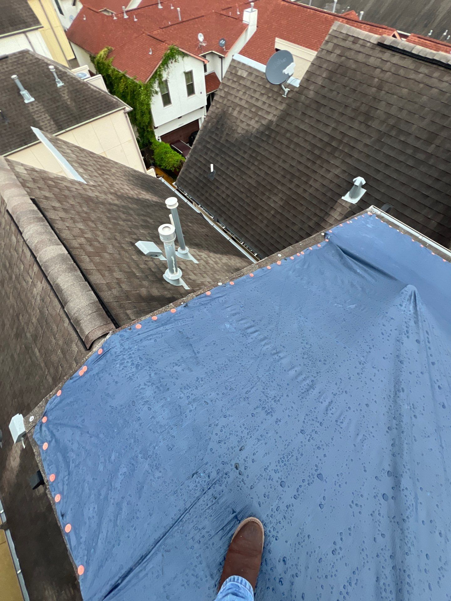 Residential Roofing Repair using Owen's Corning Duration (Lifetime) Shingles by Roof Repair Company