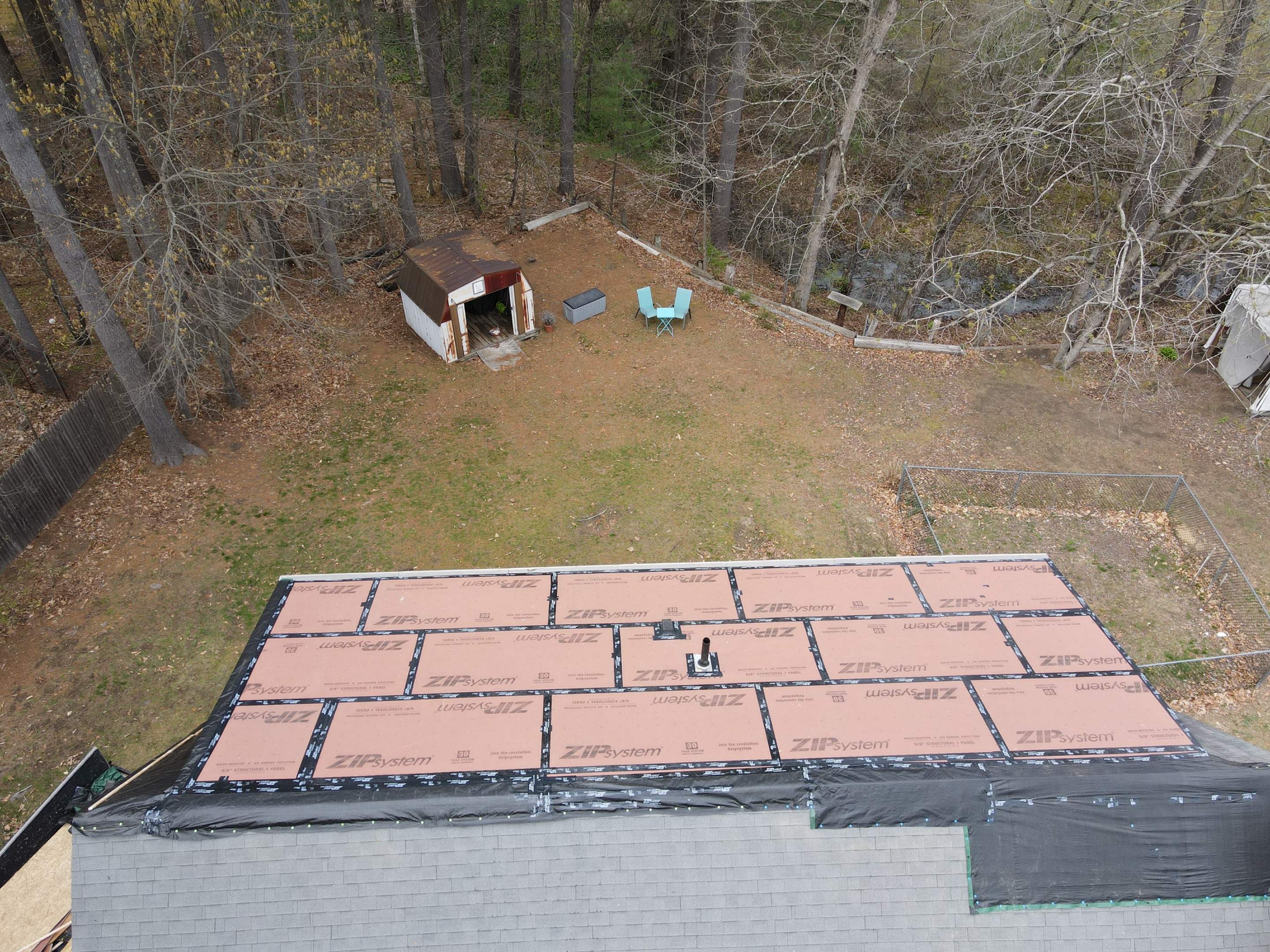 Tree Damage/Roof Repair by Chagnon Building & Remodeling LLC