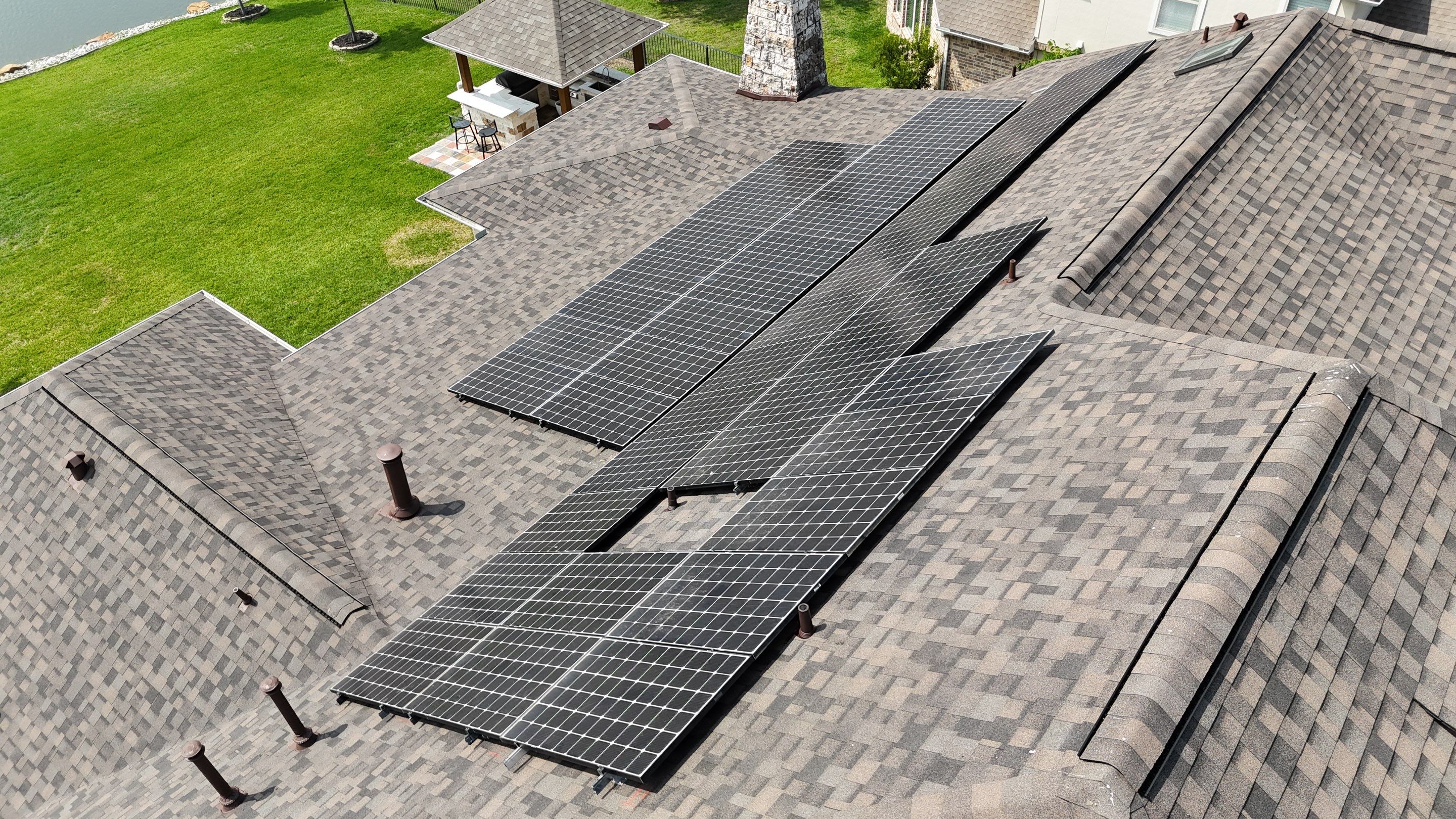 Residential Roofing Installation using IKO Dynasty by Core Four Roofing