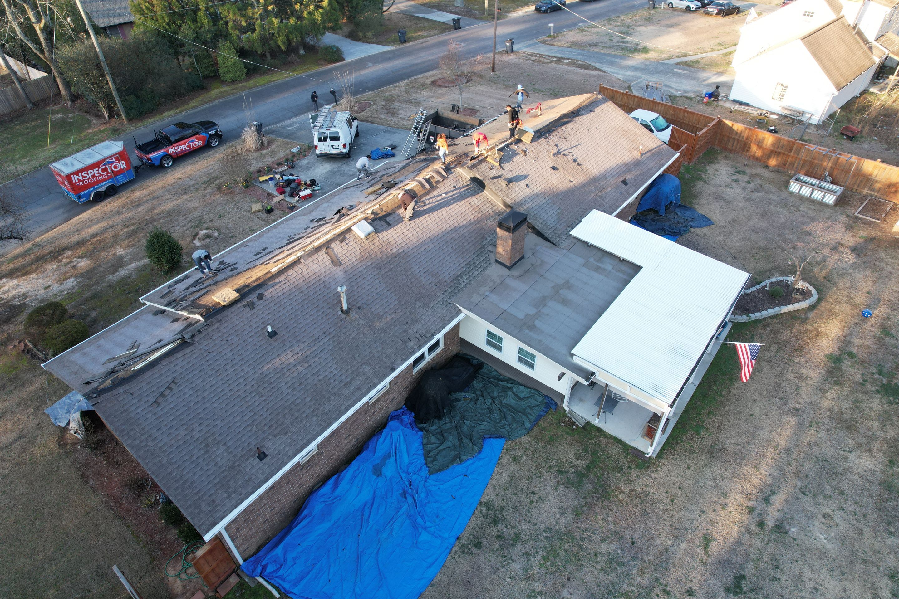 Residential Roofing Installation by Inspector Roofing and Restoration