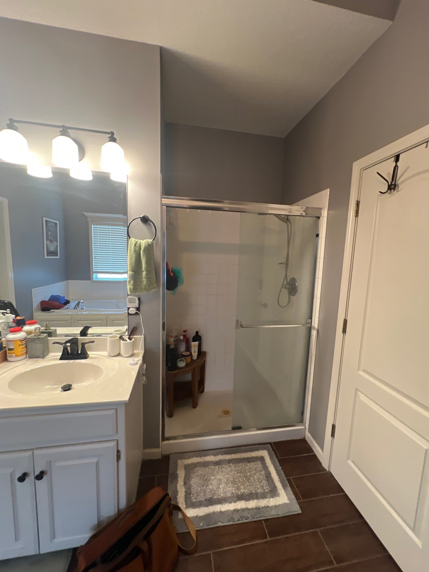 Bathroom Remodel using Onyx by The Shower Company