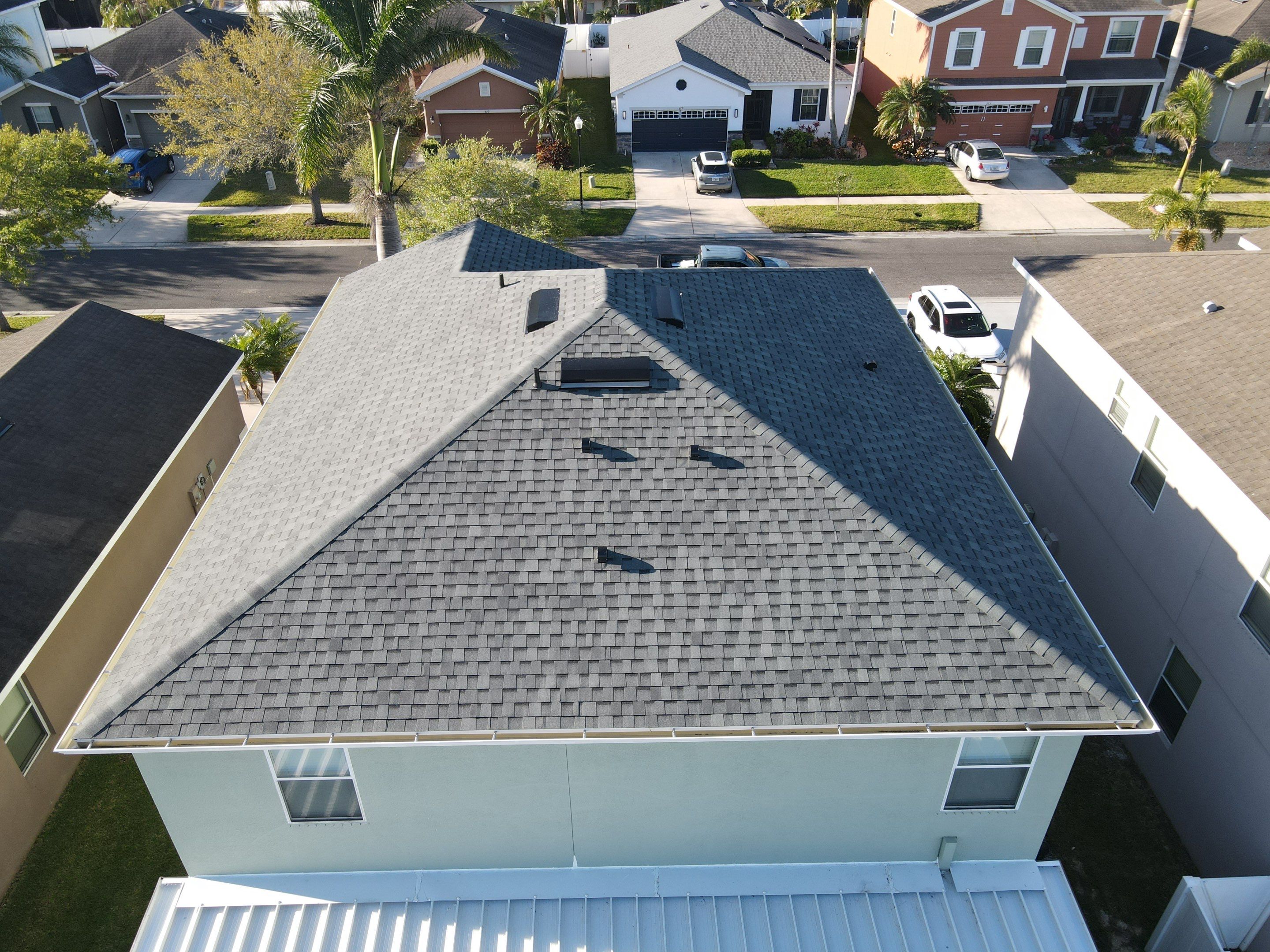 Roof Replacement in Ruskin FL. by Steadfast Roofing