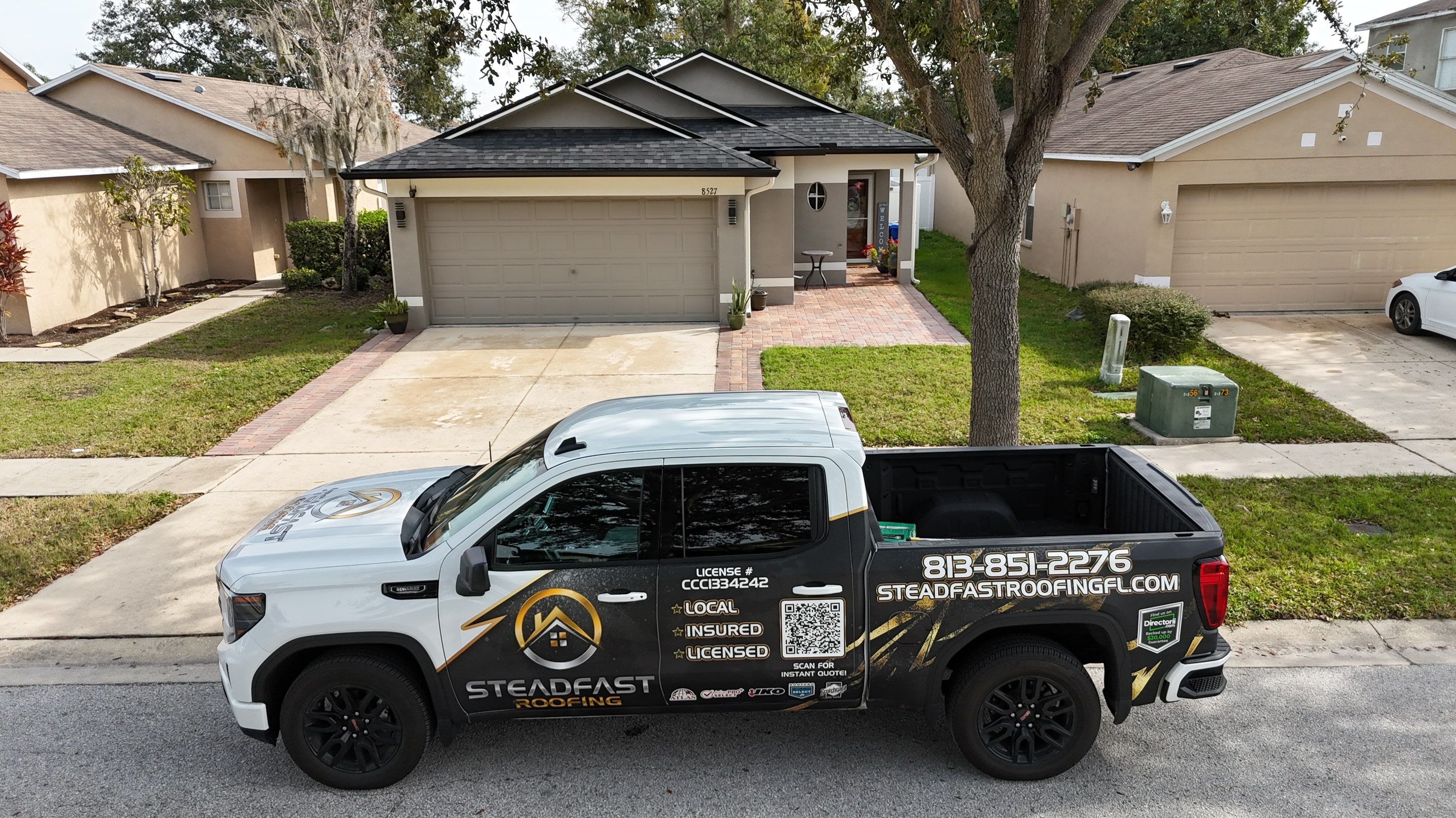 Roof Replacement in Riverview, FL by Steadfast Roofing 