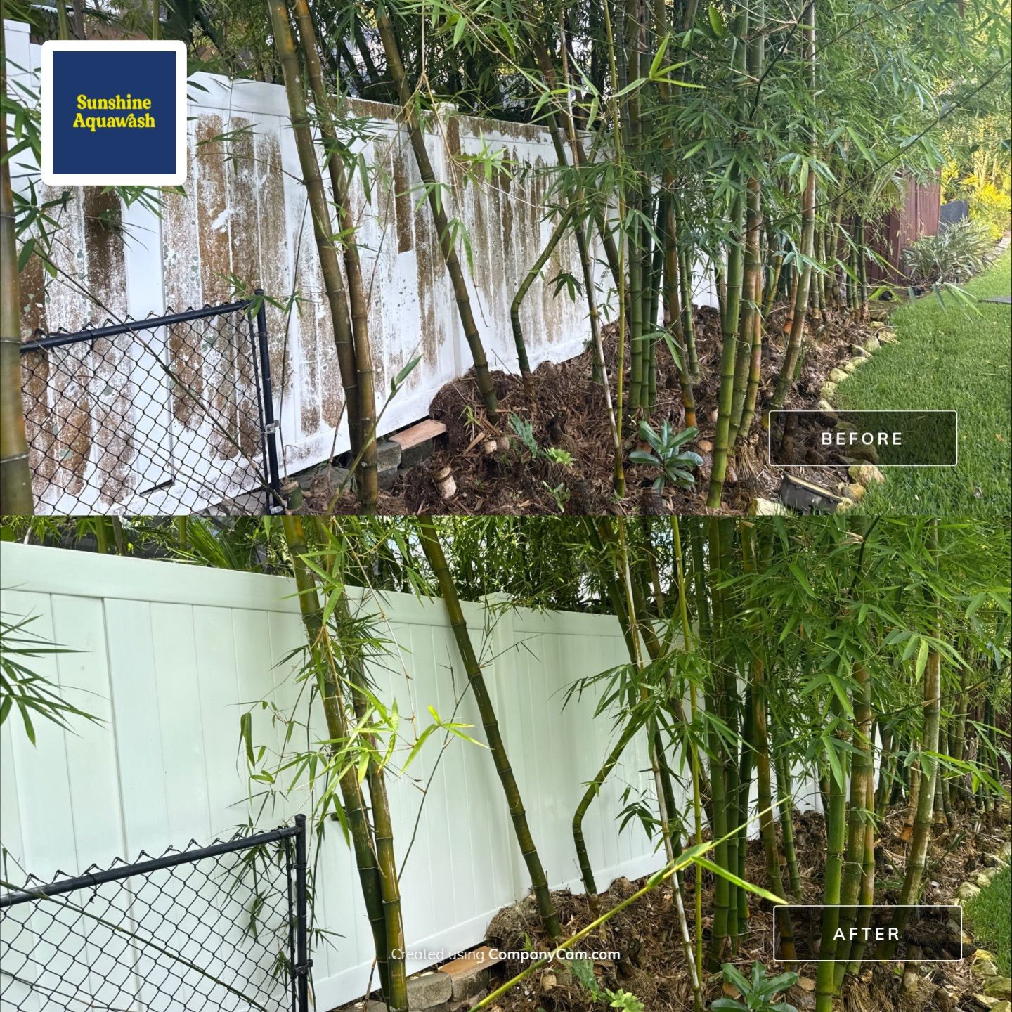 Tennis Court, Vinyl Fence & Sidewalk Cleaning in Riverview Bluff – West Bradenton, FL 34209 by Sunshine AquaWash
