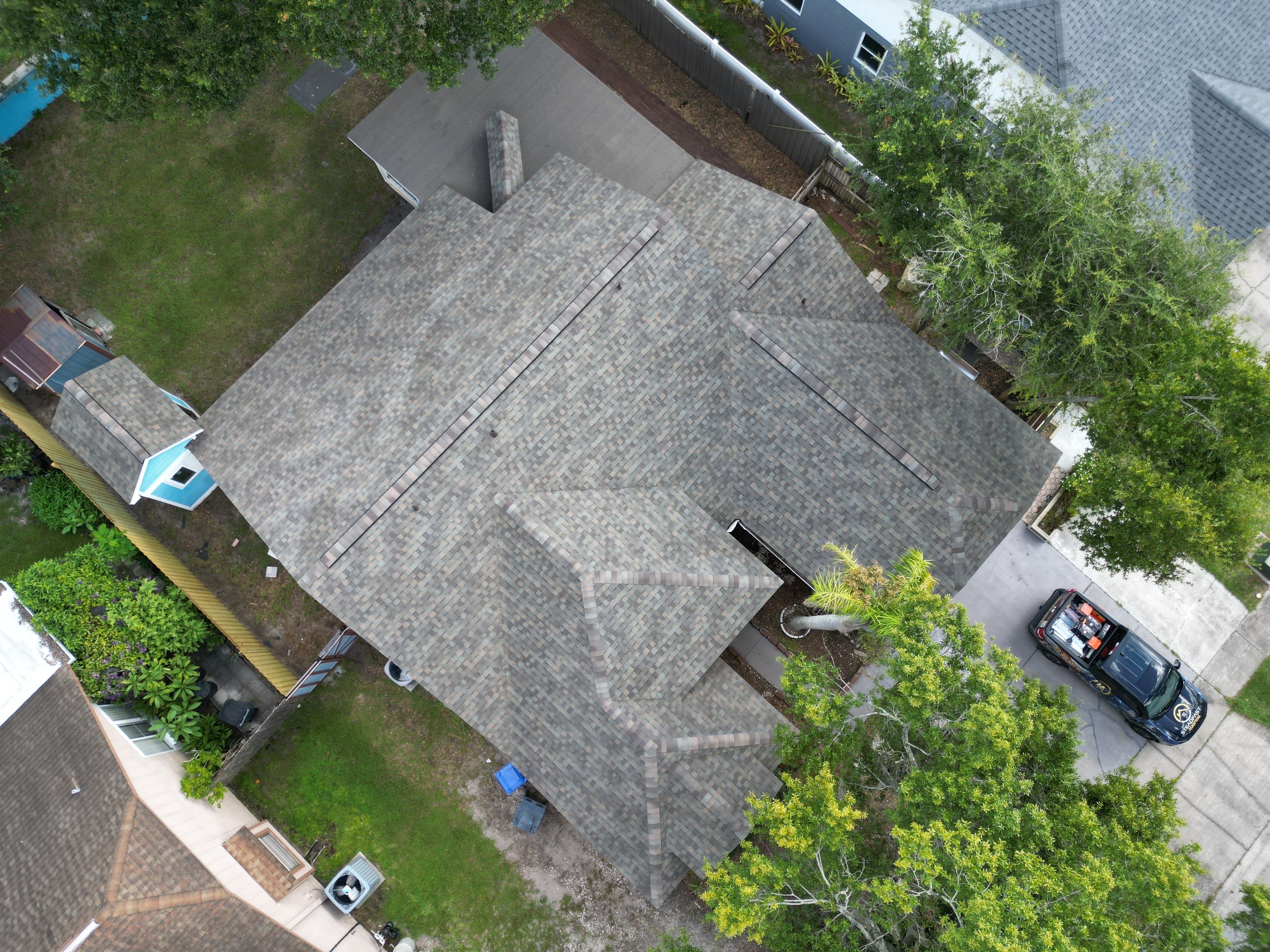 Roof Replacement in Riverview, FL. by Steadfast Roofing 
