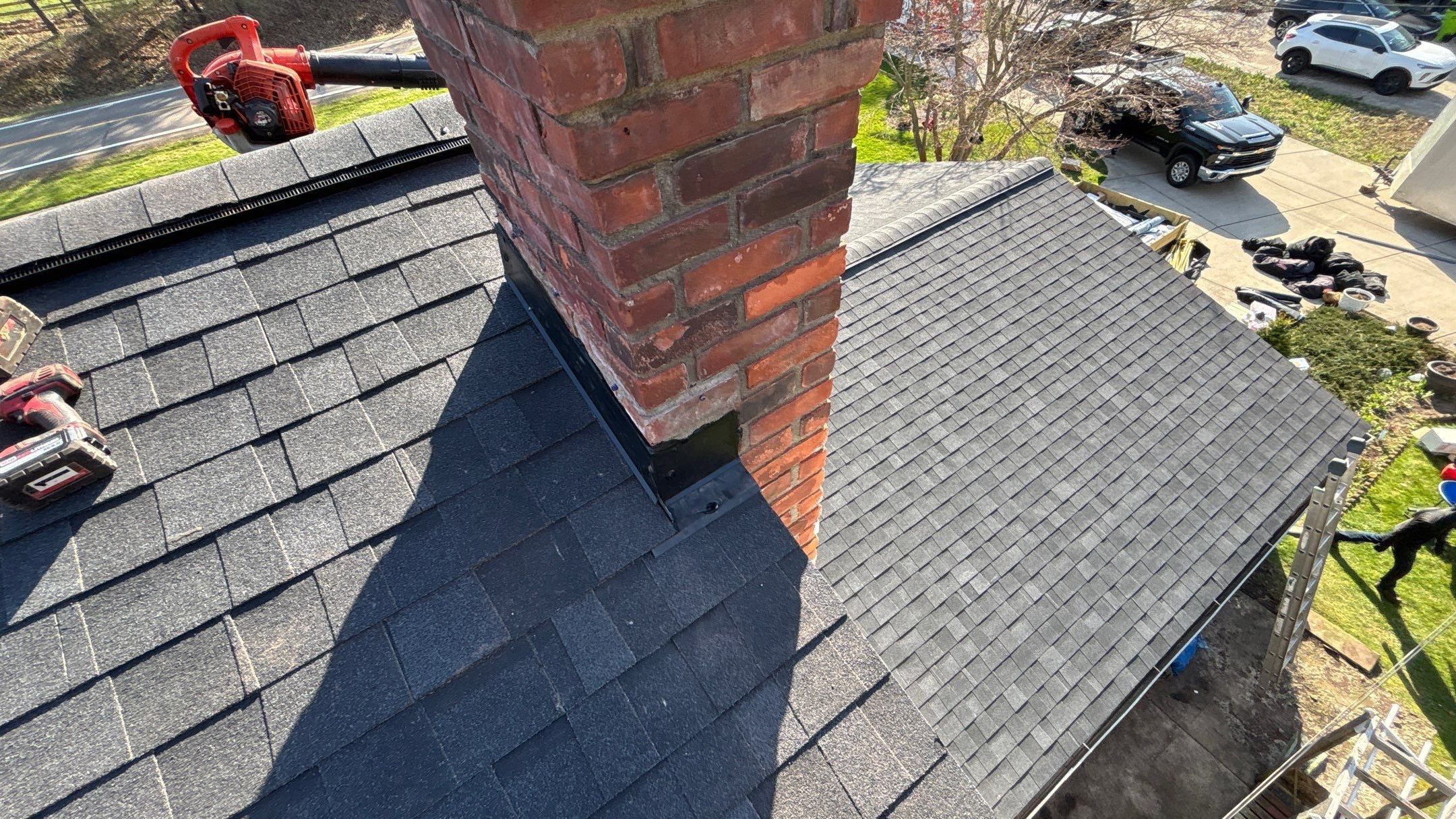 Roof Replacement using Owens Corning Onyx Black by 180 Contractors