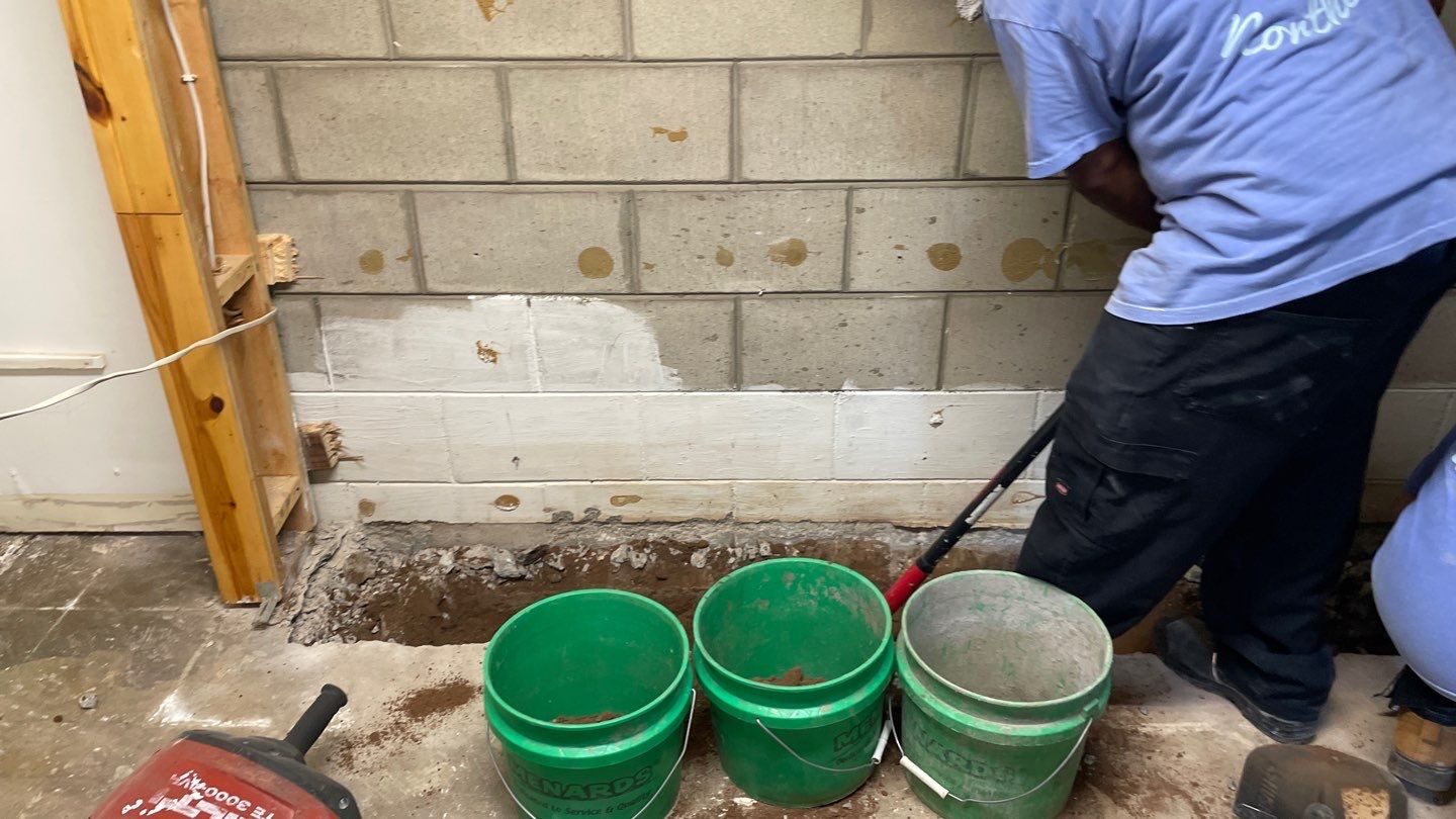 Interior Drain Tile & Sump System in St. Paul, MN by Waterproofing Northeast