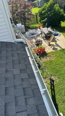 Turtle Shell gutter protection installation in Elgin, IL 60123, photograph 8