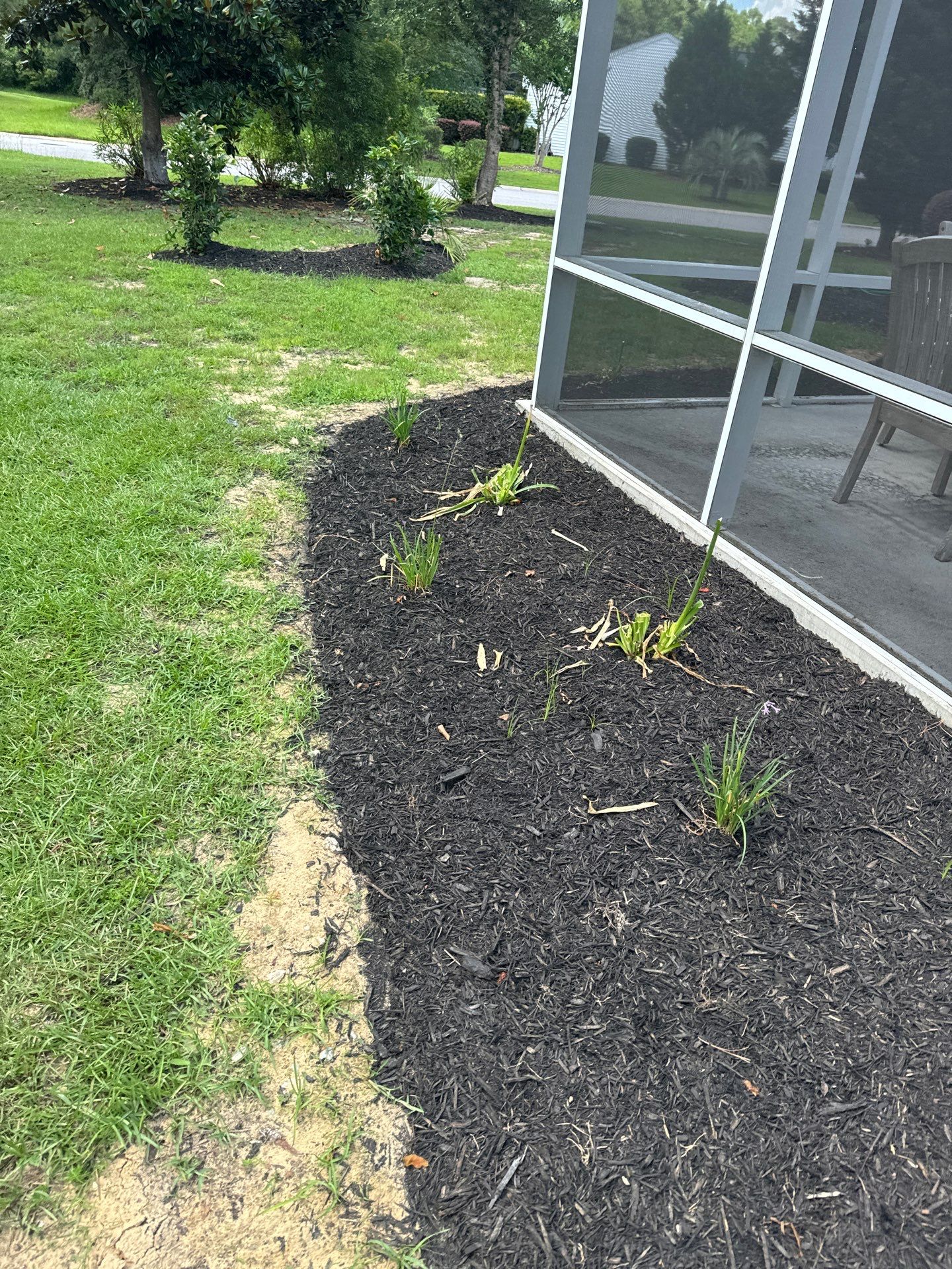 Residential Landscape Refresh and Full Mulch Installation by Lowcountry Scapes, LLC