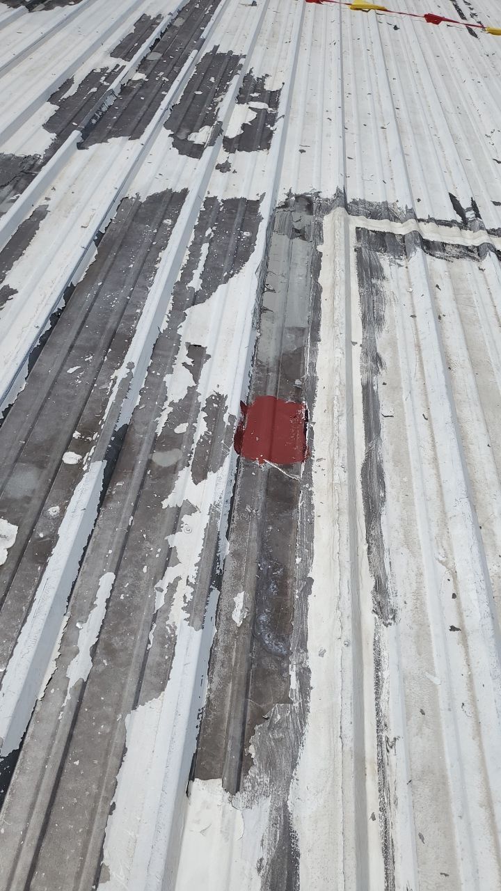 Commercial Roofing Installation using GAF 10 Year Acrylic System by Lighthouse Roofing